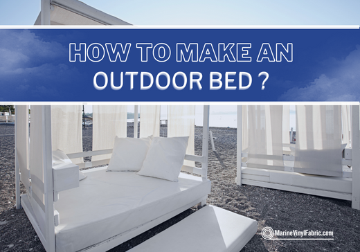 How to Make an outdoor bed