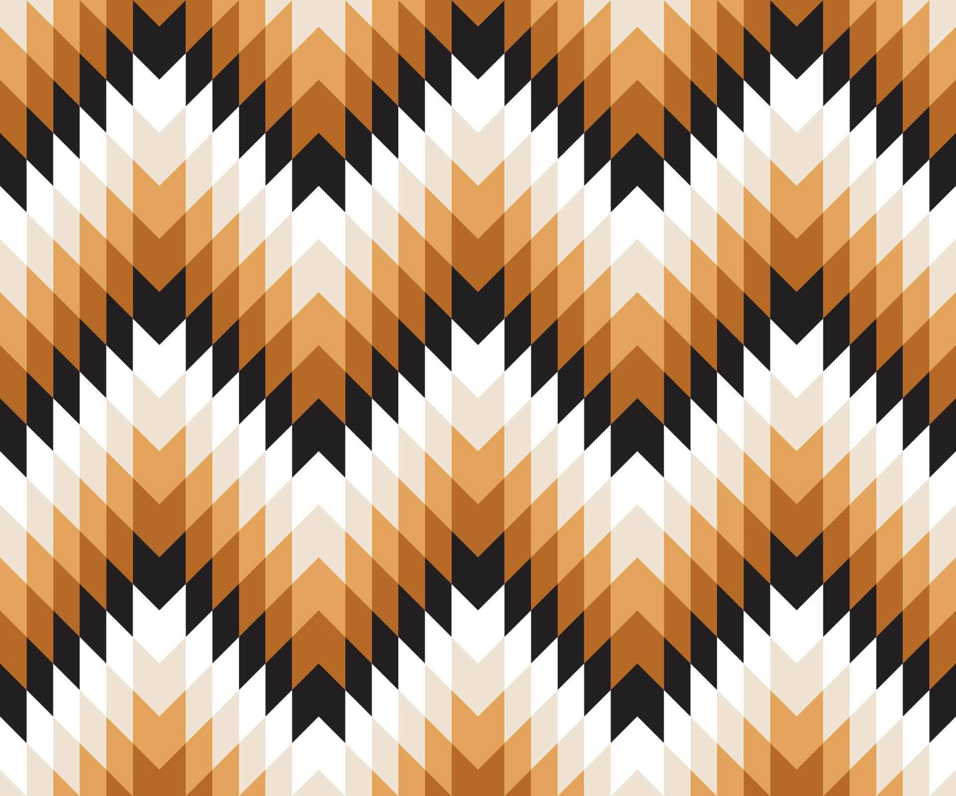 Autum Chevron Vinyl