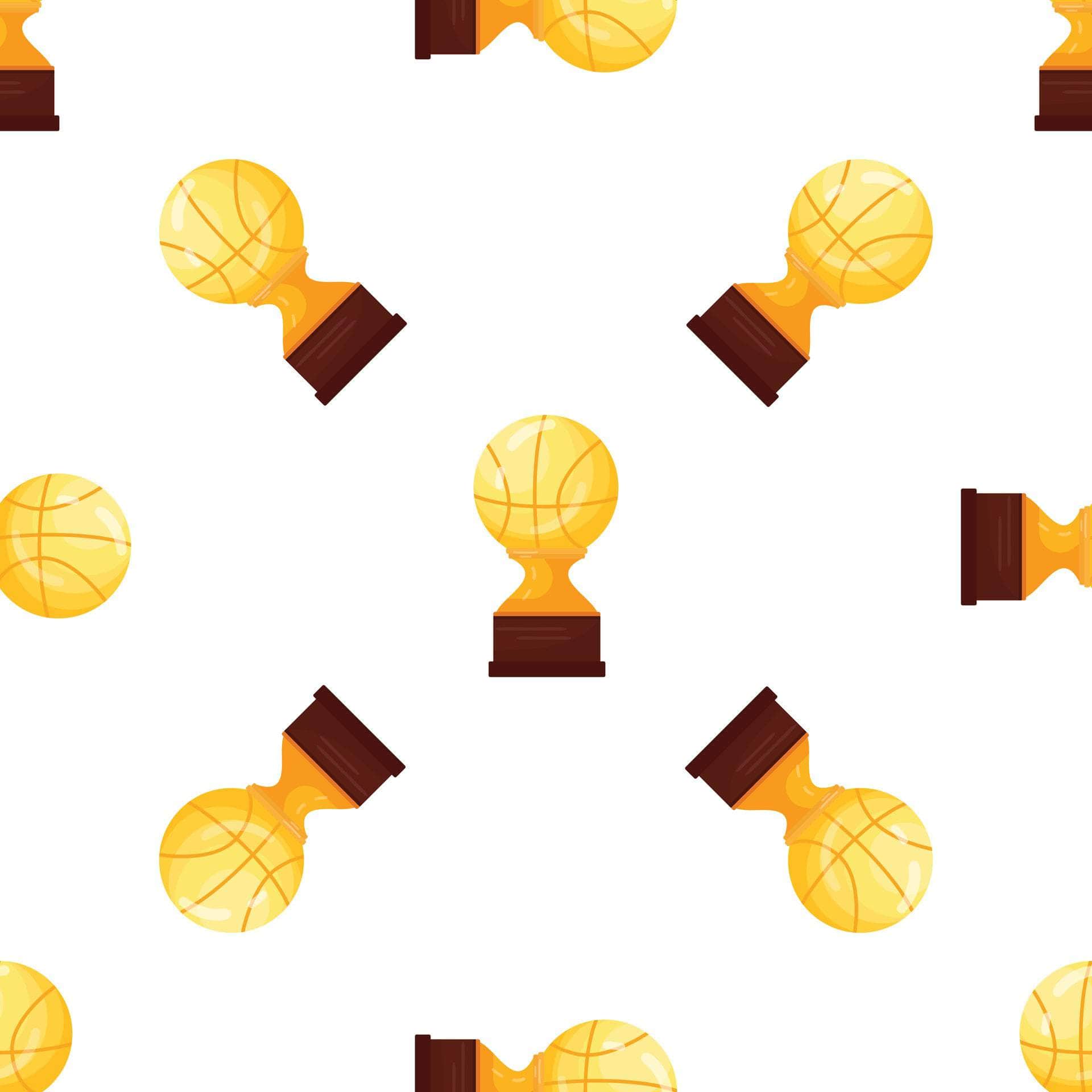 Basketball Trophy Vinyl