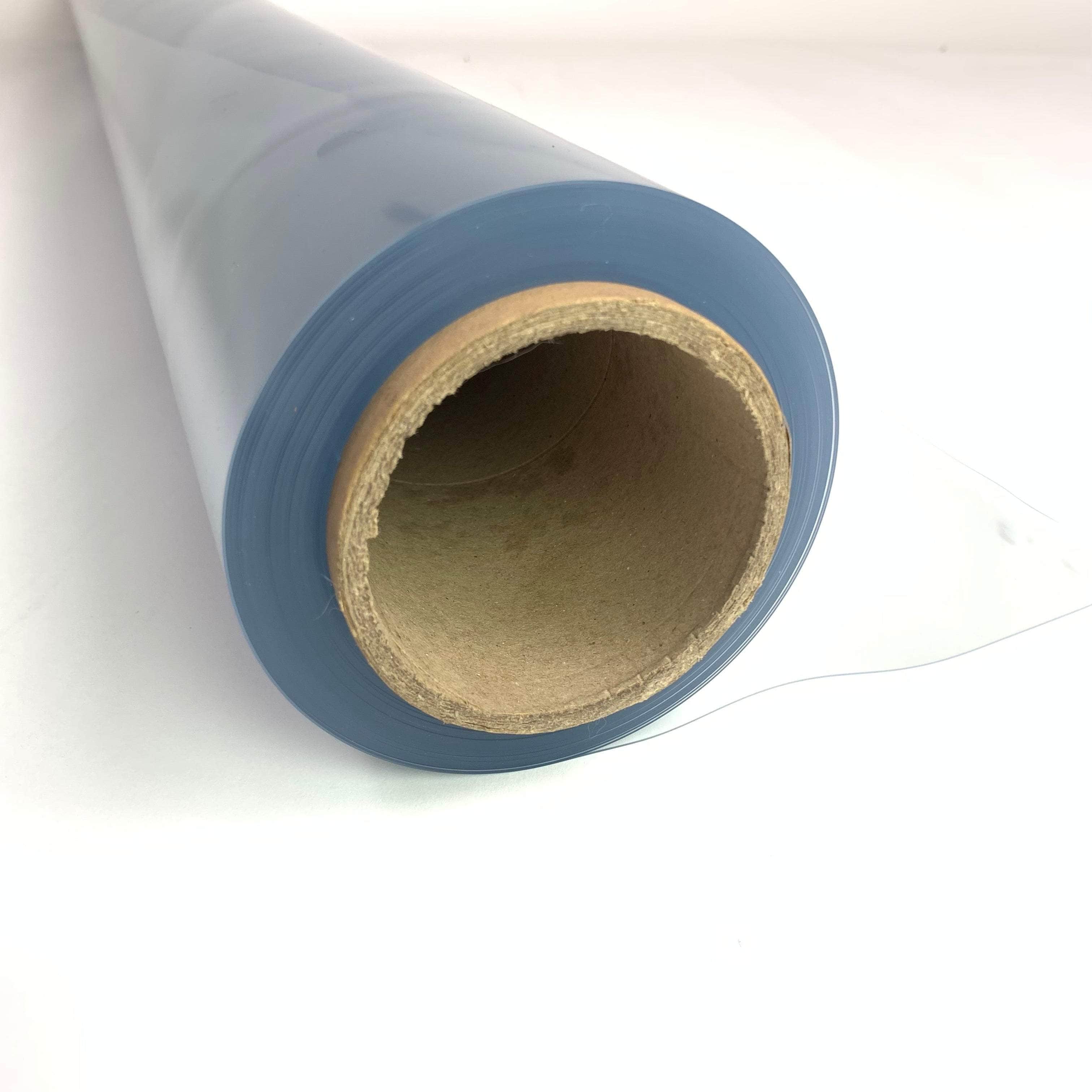 Clear Vinyl Rolls/Sheet: 8, 10, 16, 20, 30, 40, 60, 80 Gauge