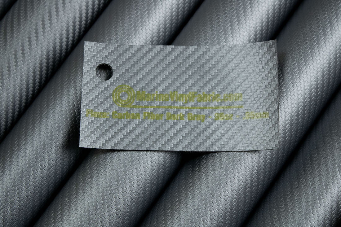 Carbon Fiber Dark Gray Card Rolls Vinyl