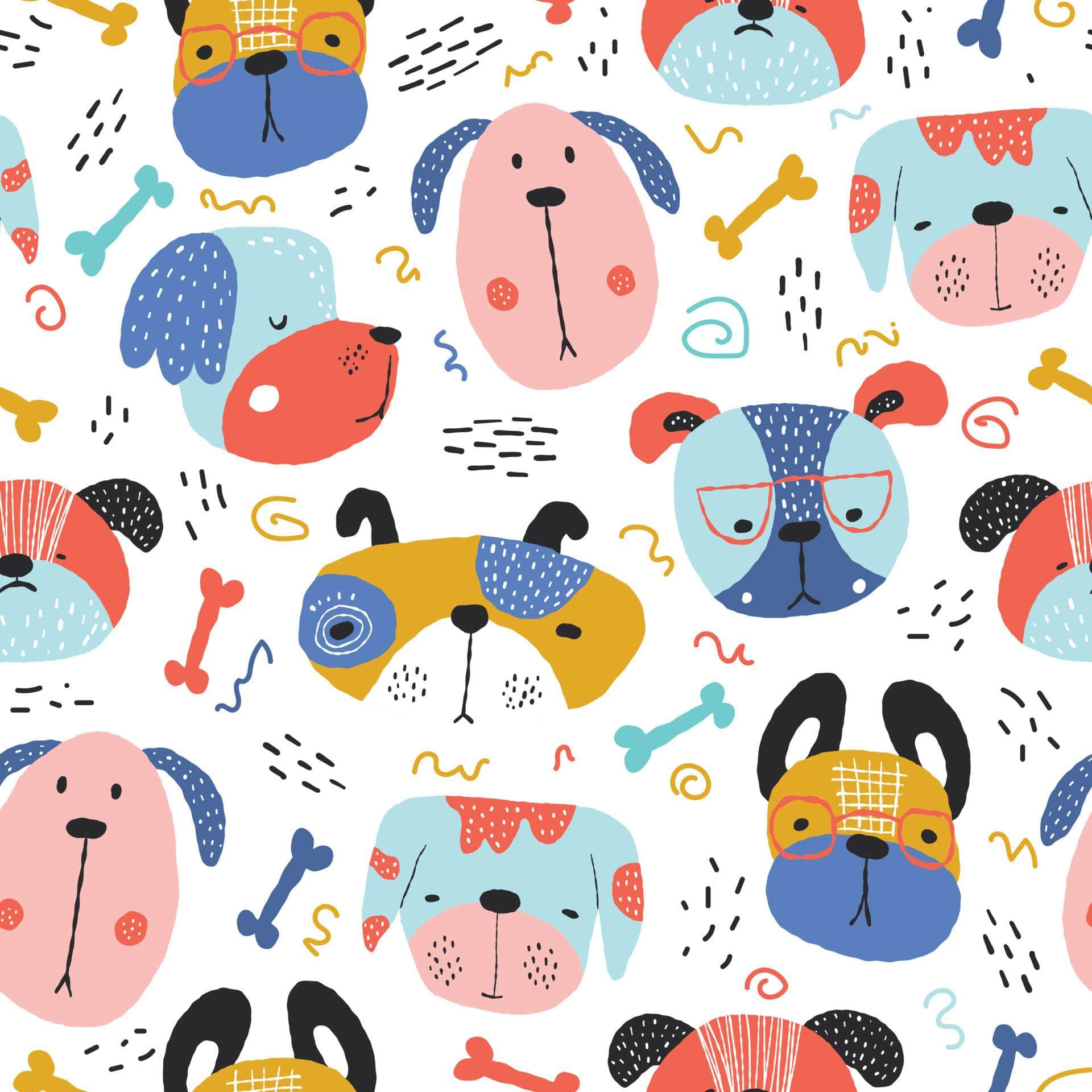 Colorful Dog's Vinyl