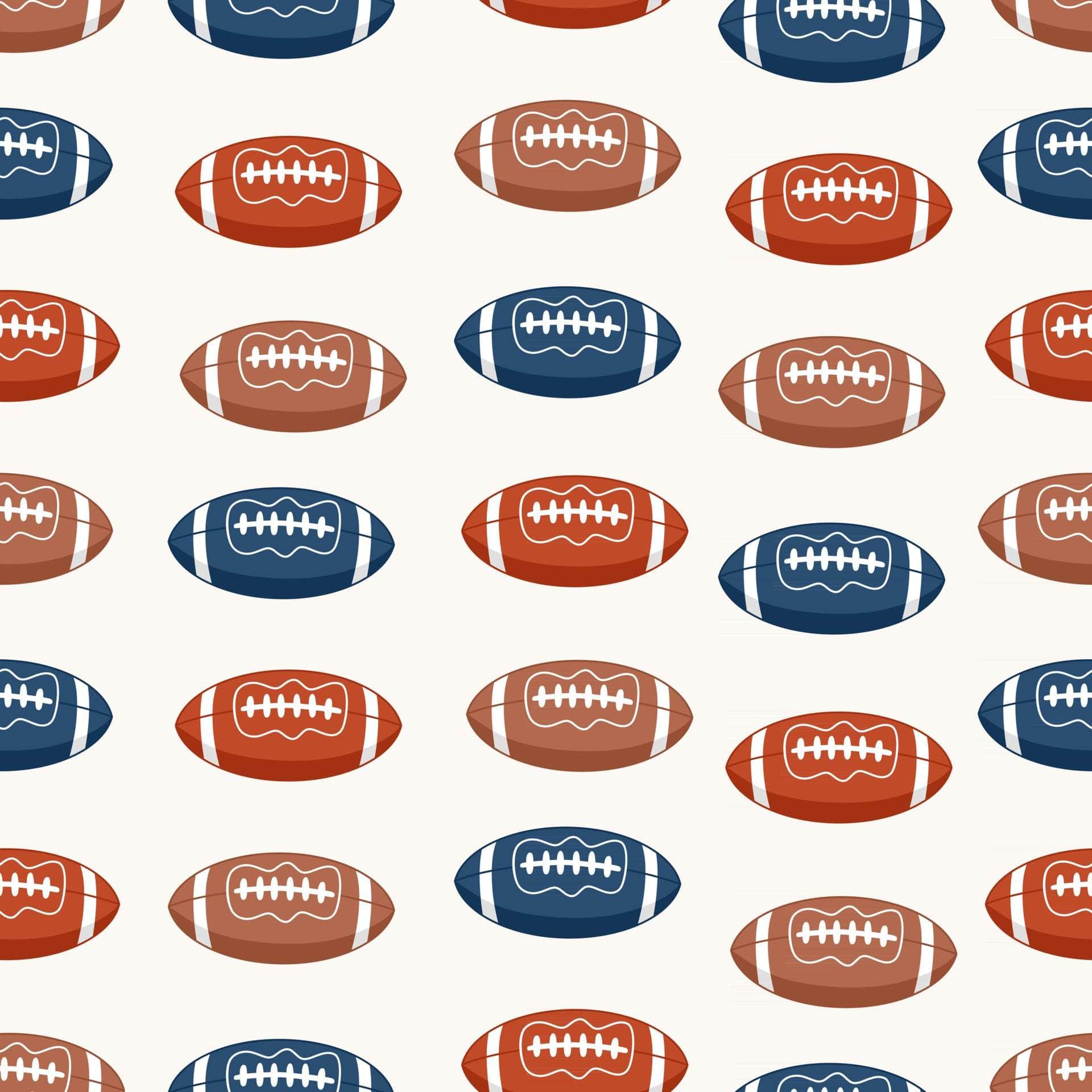 Colorful Football Vinyl