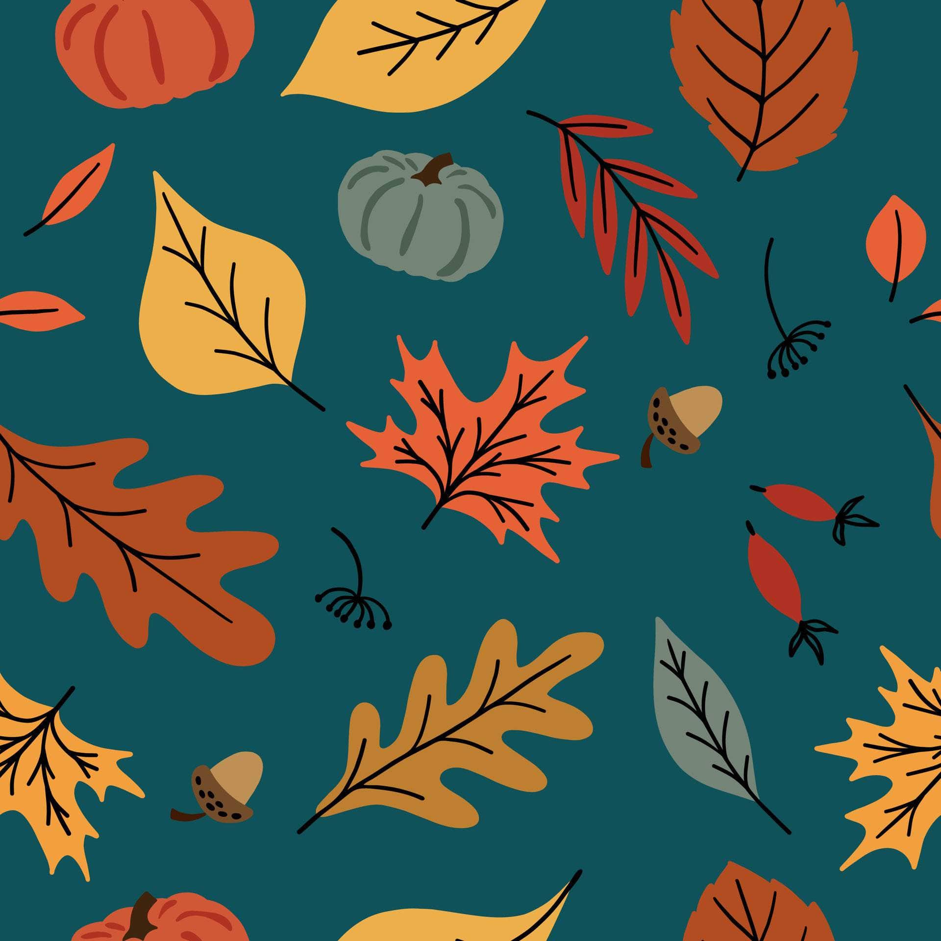 Colorful Leafs Vinyl