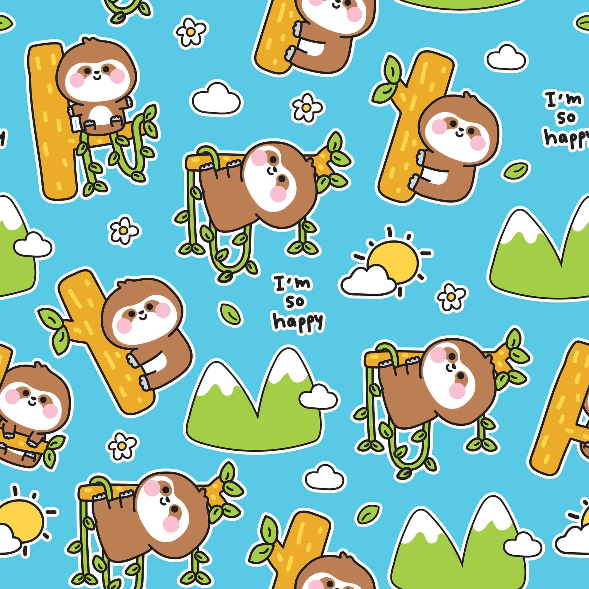 Cute Sloth Vinyl