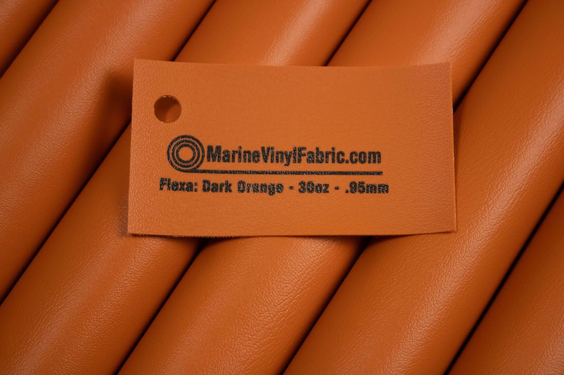 Dark Orange Card Rolls Vinyl