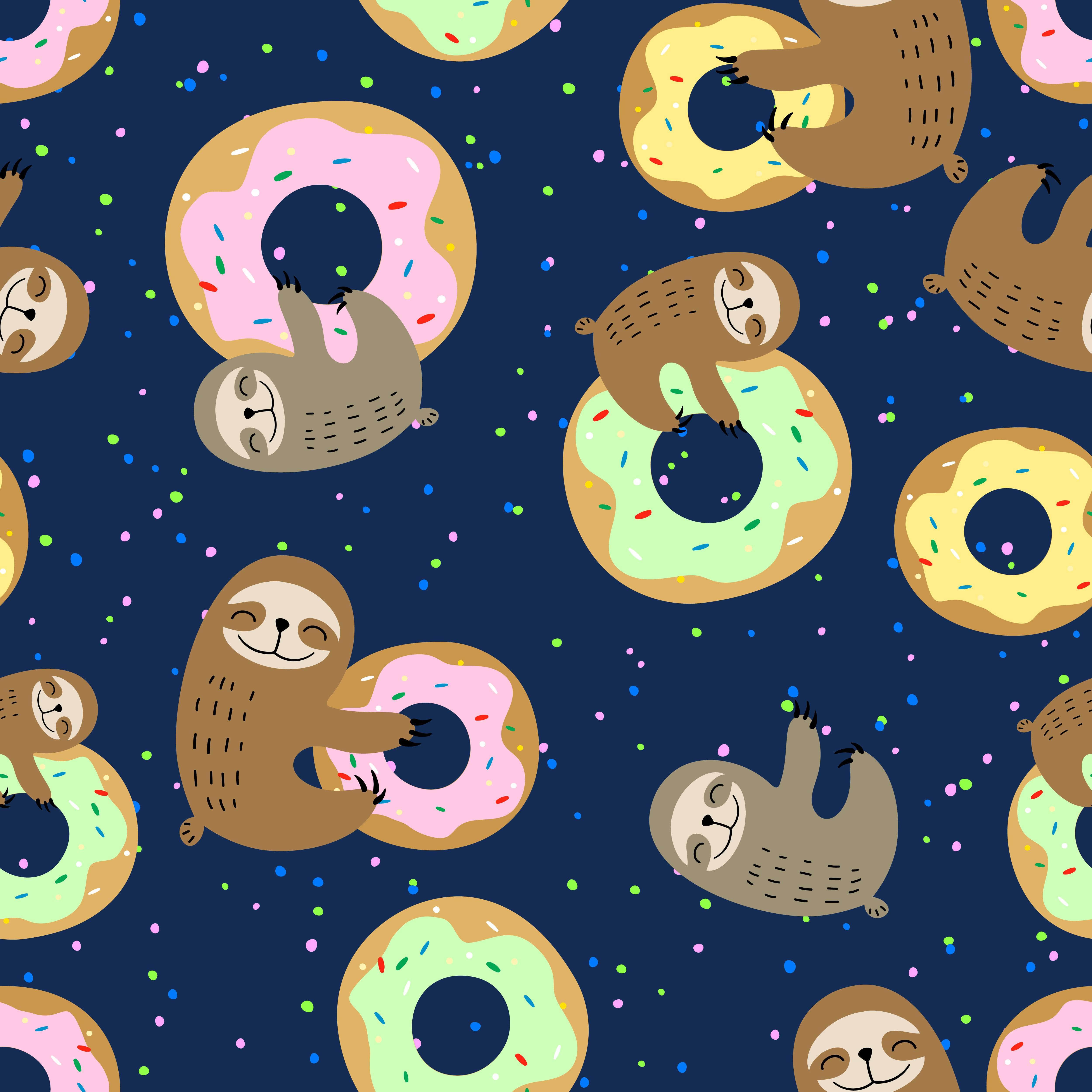 Donut Sloths Vinyl