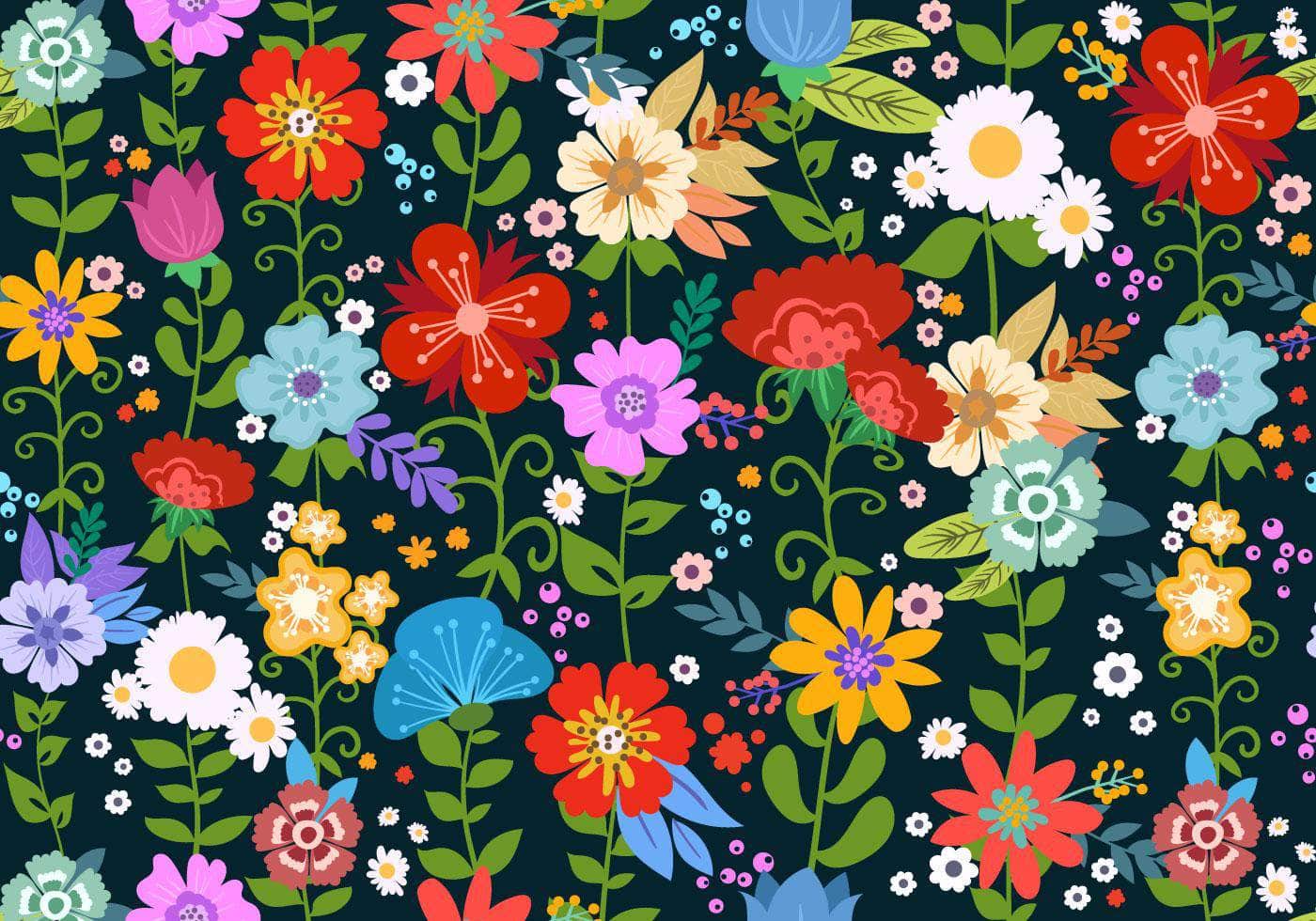 floral art tarp Flower Vinyl