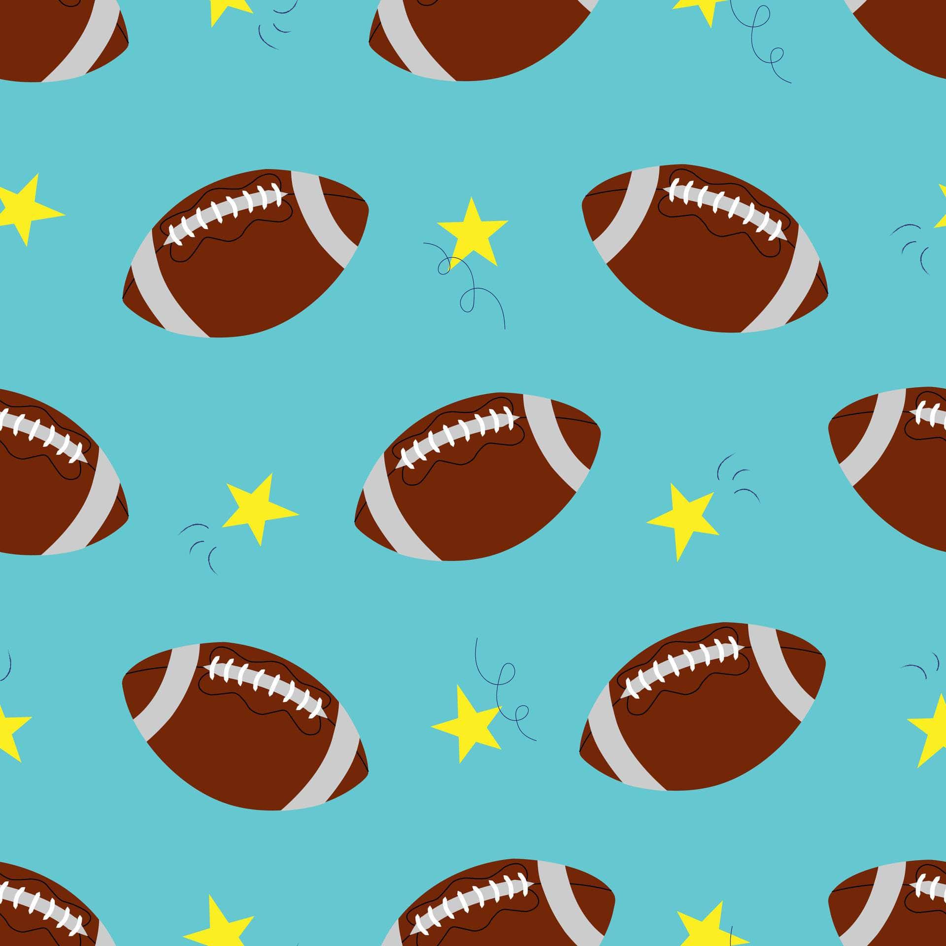 Football & Stars Vinyl