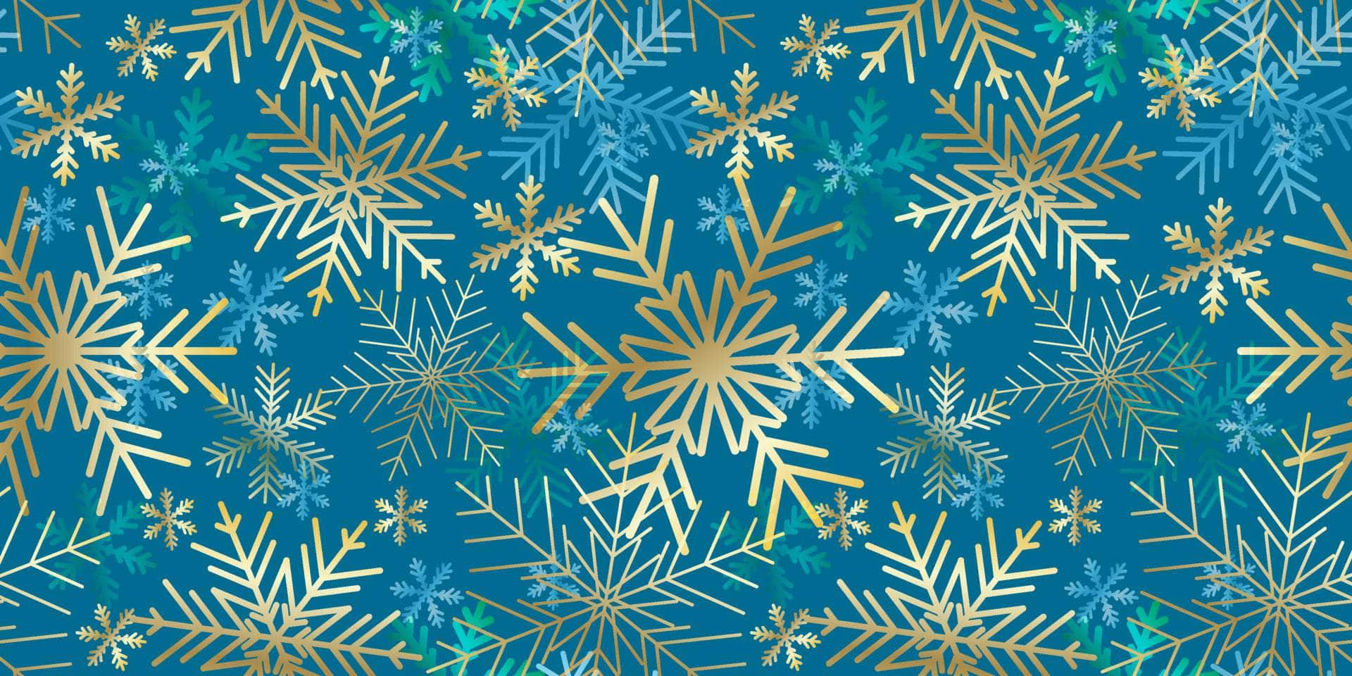 Gold Snowflake Vinyl