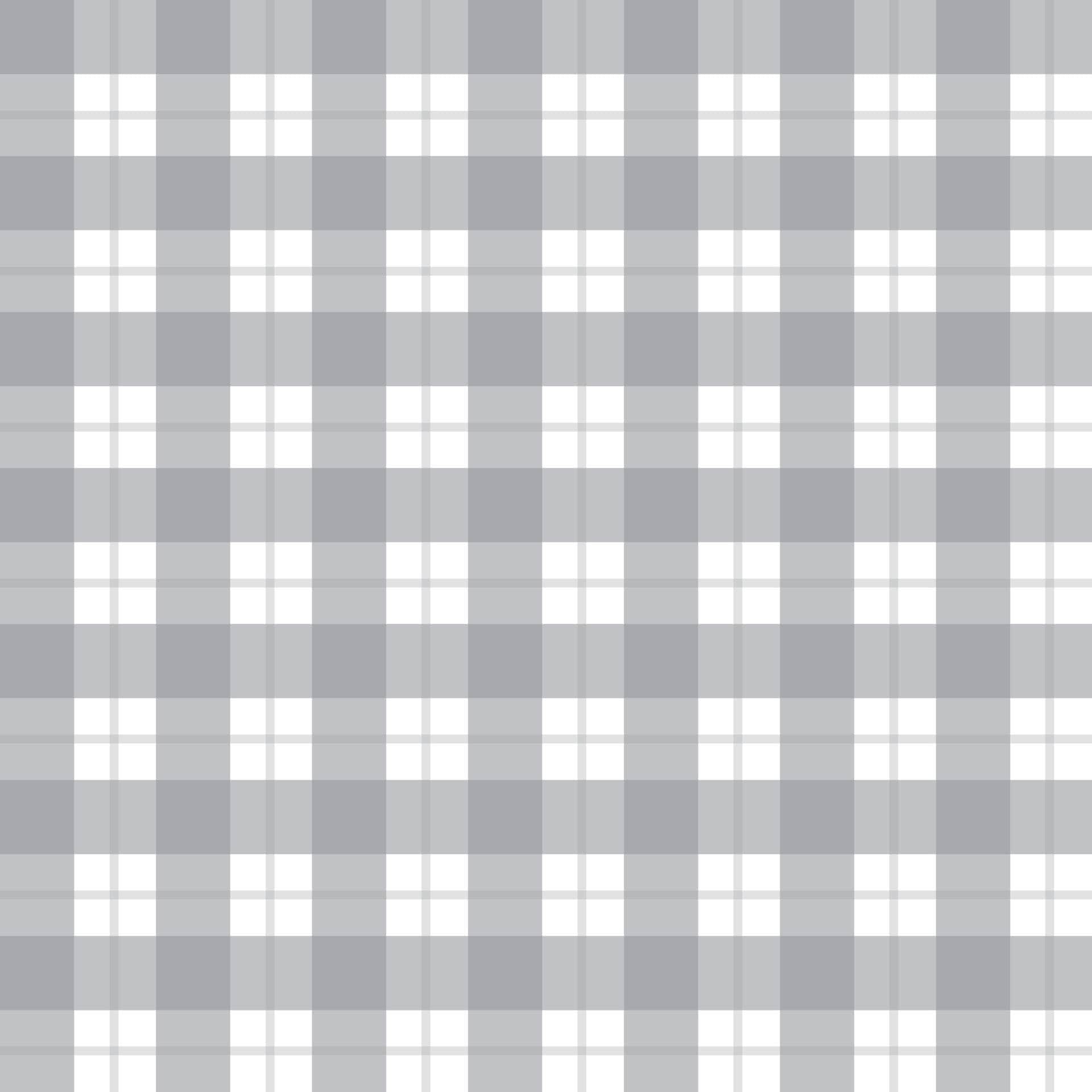 Gray & White Gingham Vinyl