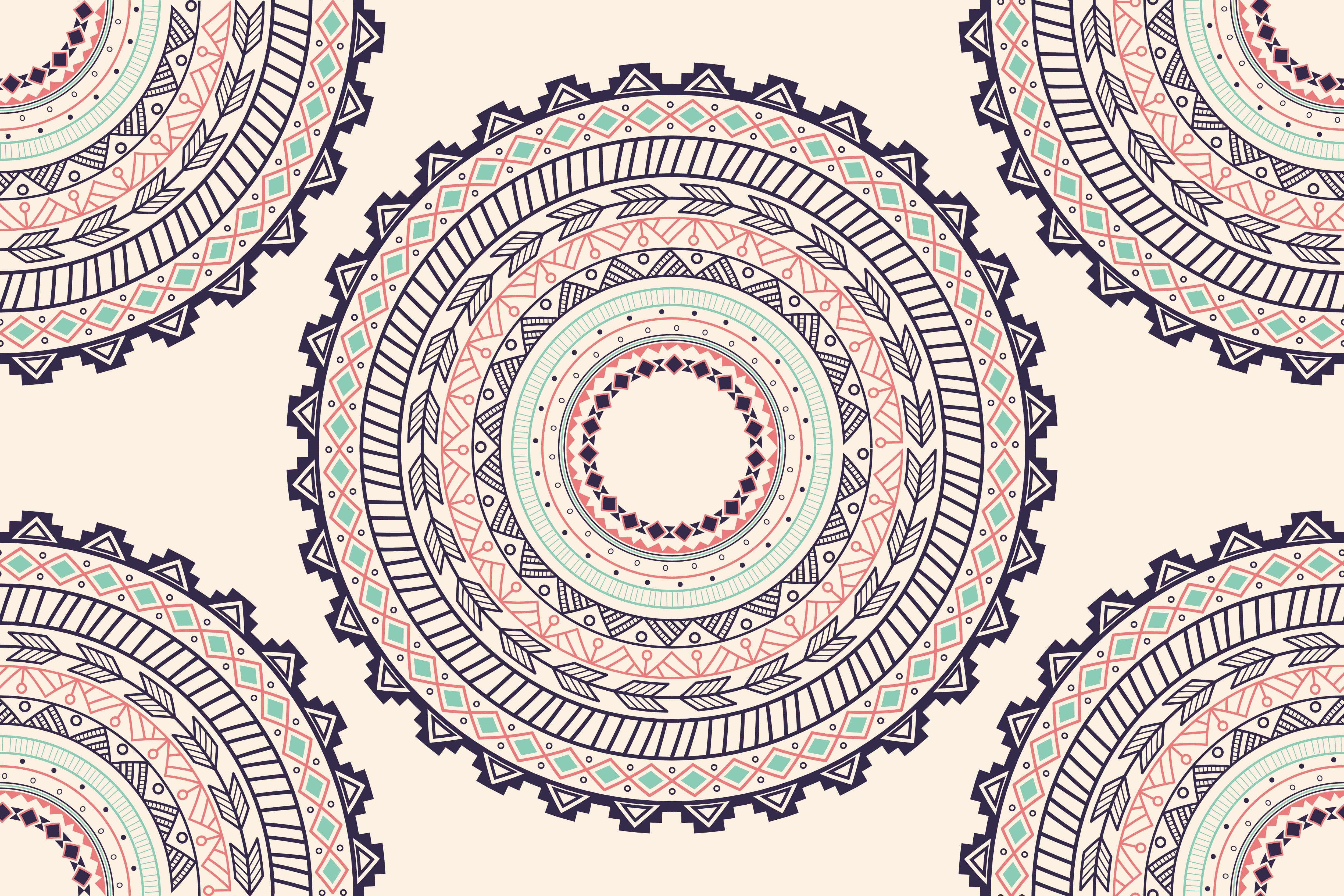 Mandala Circle Vinyl