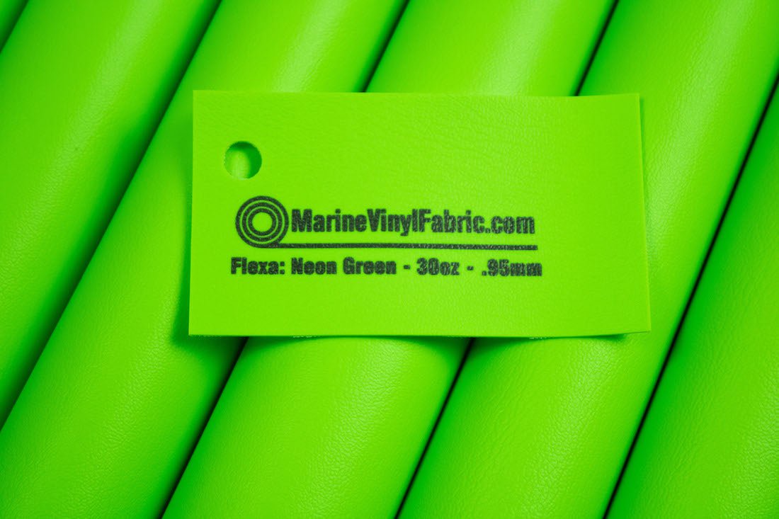 Neon Green Card Rolls Vinyl