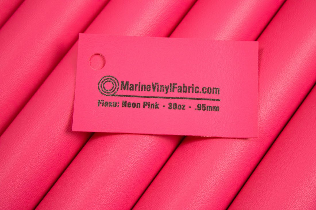 Neon Pink Card Rolls Vinyl