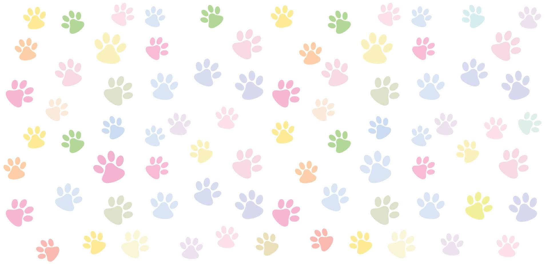 Pastel Color Paw's Vinyl