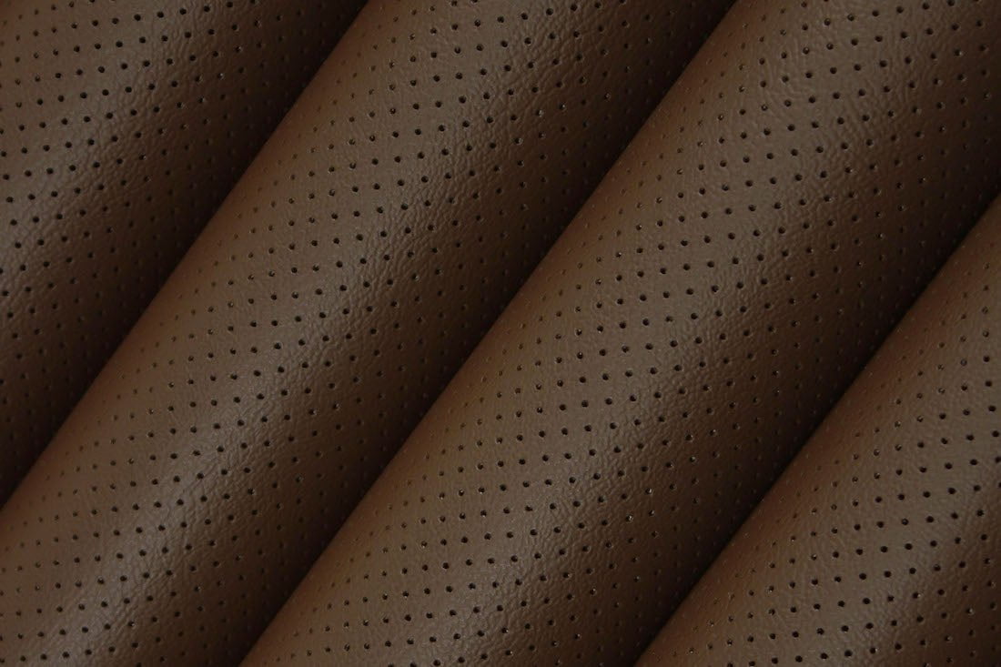 Perforated Brown Rolls Vnyl