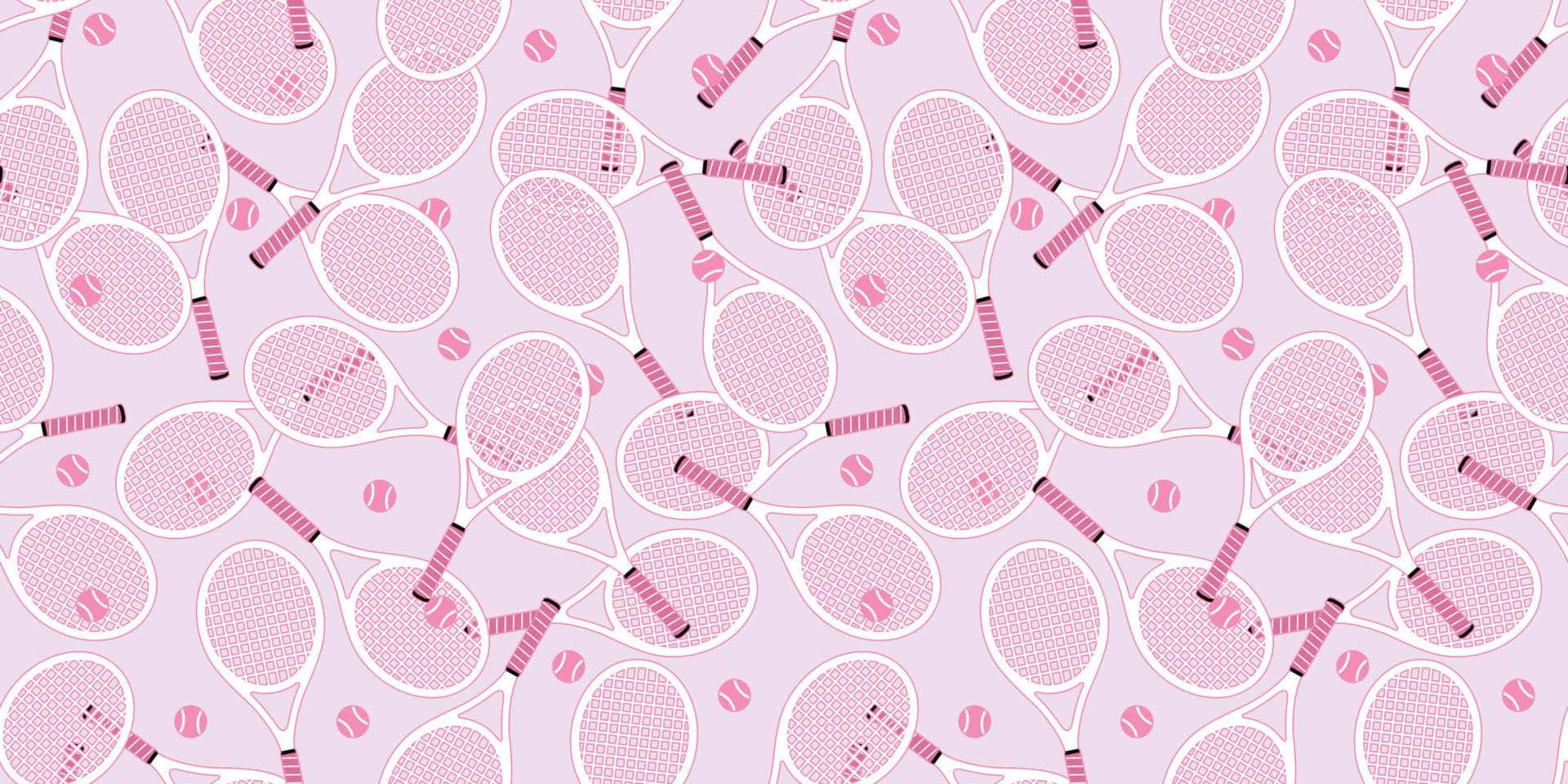 Pink Tennis Racket Vinyl