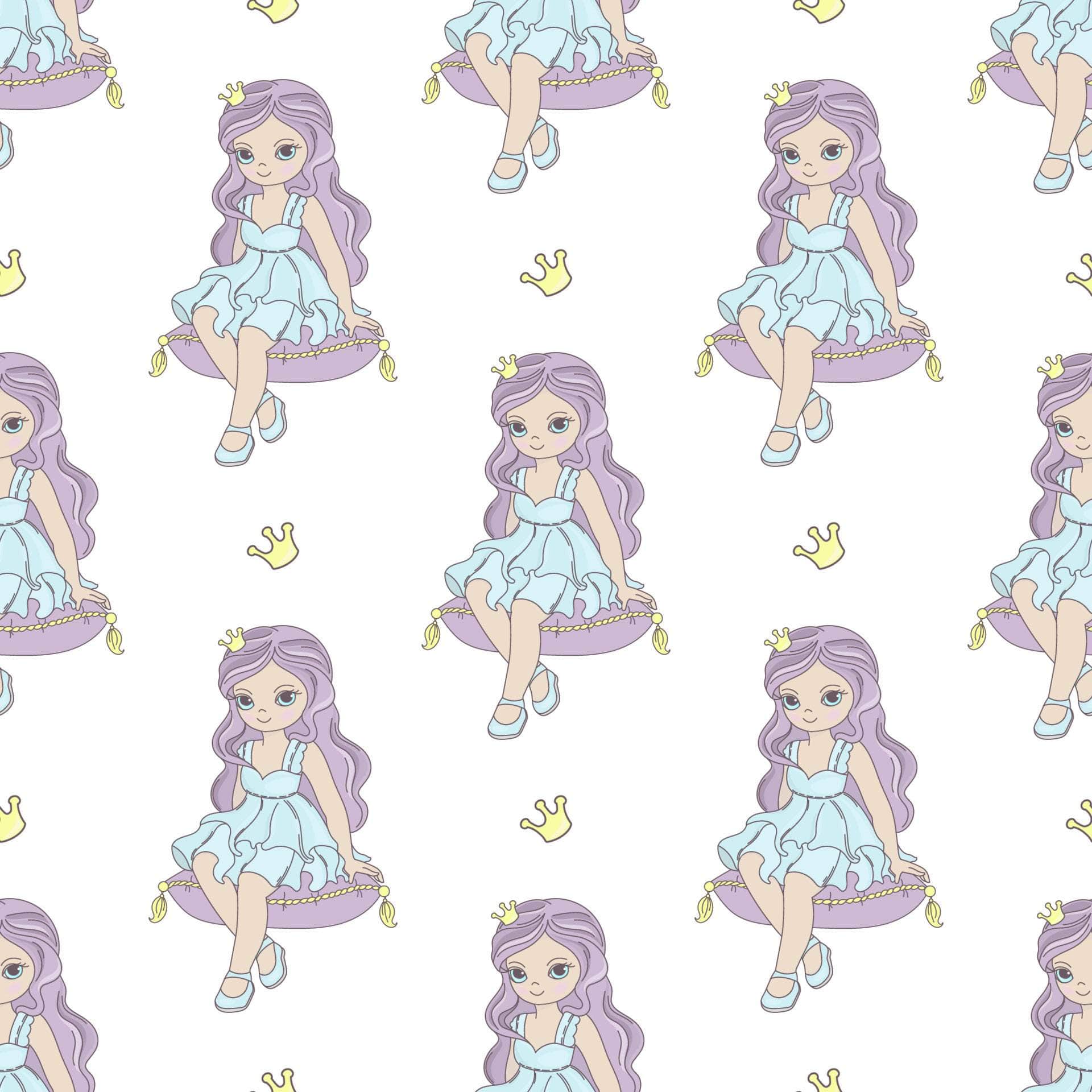 Purple Hair Princess Vinyl