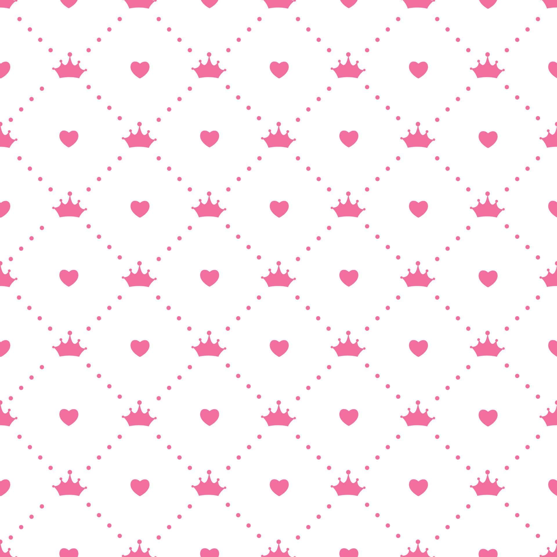 Quilted Crown & Hearts Vinyl