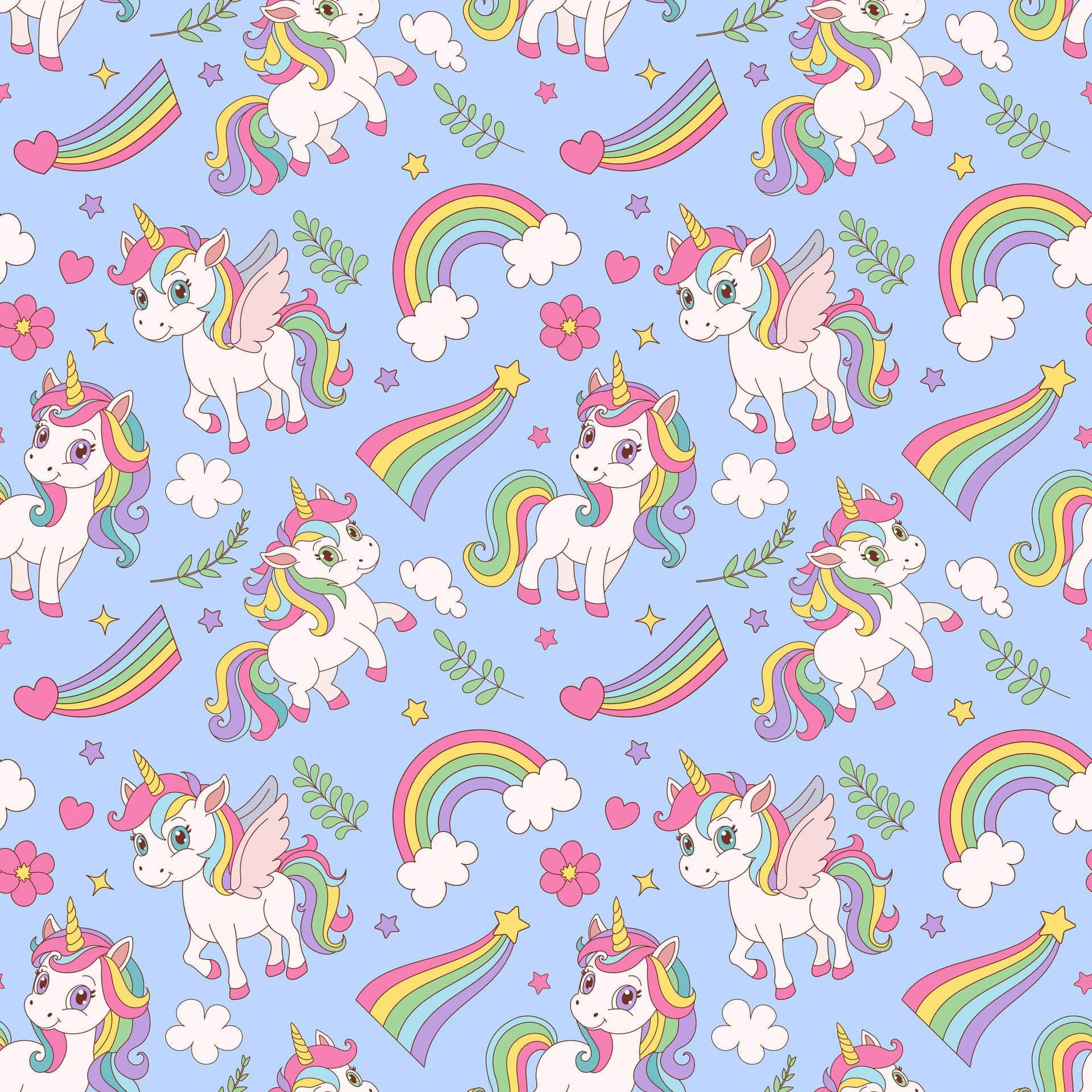 Rainbow Unicorn Vinyl