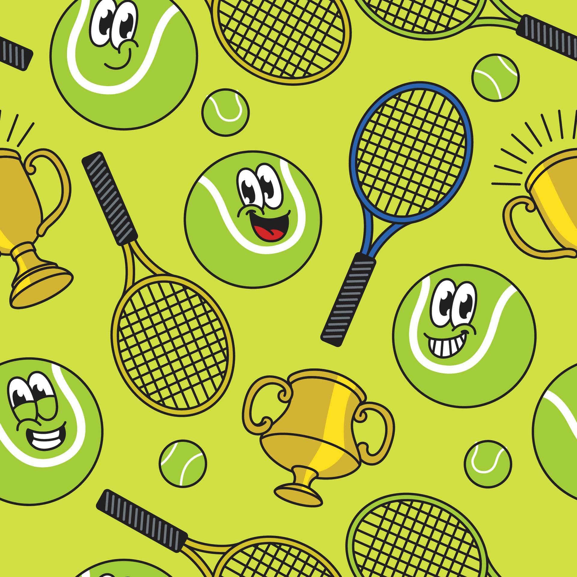 Retro Tennis Vinyl