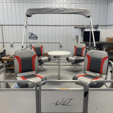 Boat Seats Made Out of Flexa Marine Vinyl