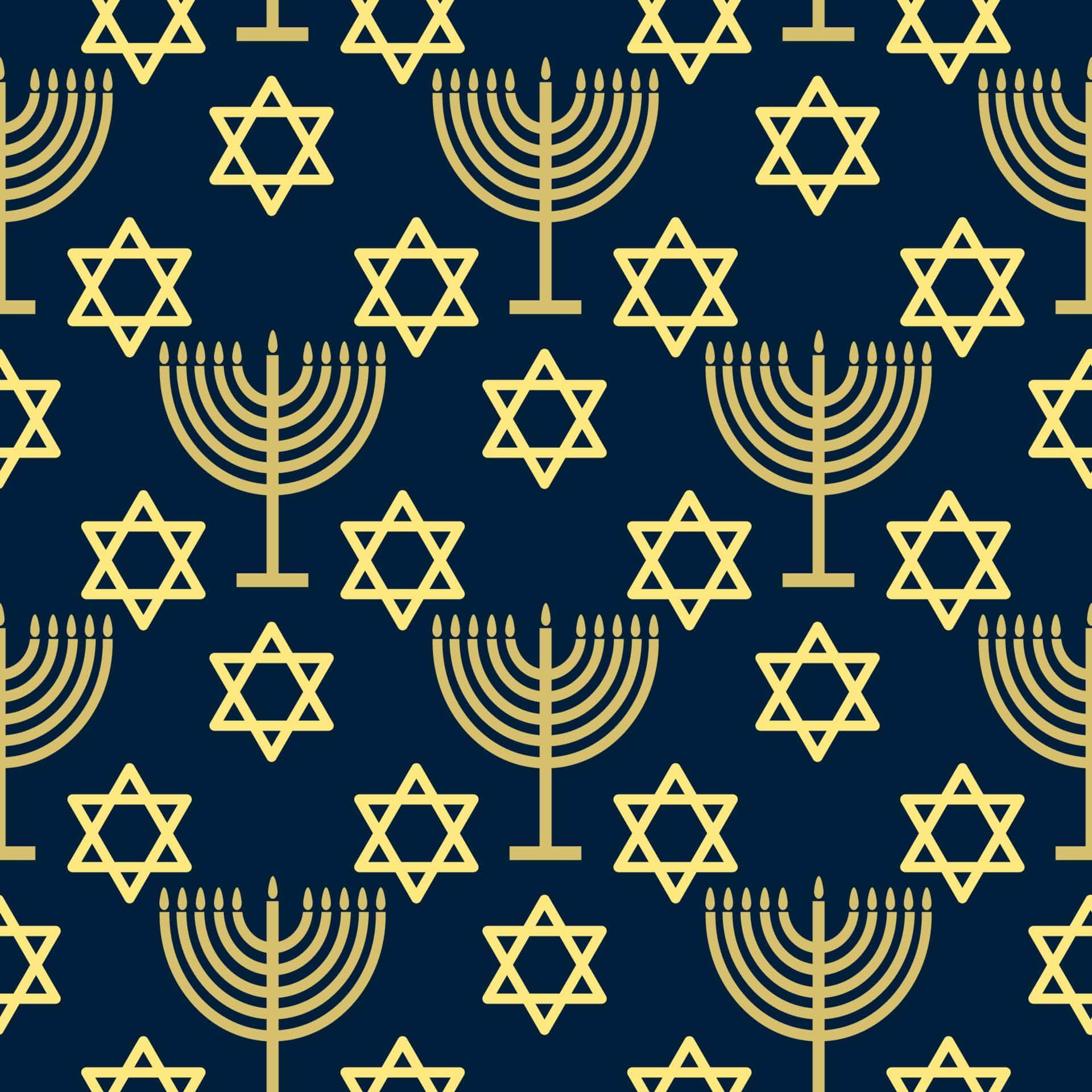 Star of David & Menorah Vinyl