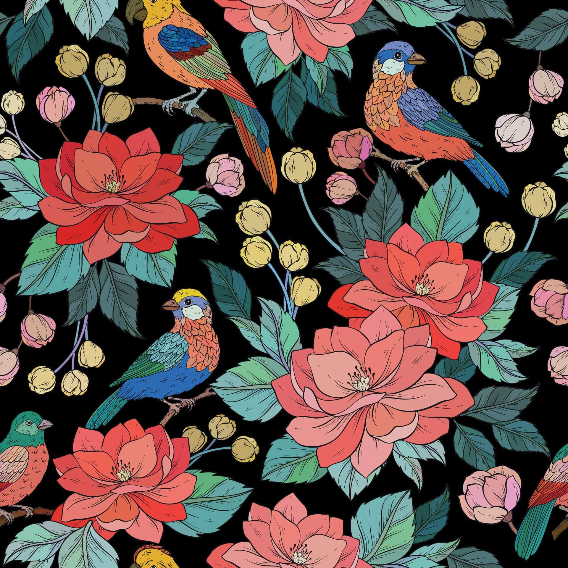 Vintage Bird Vinyl
