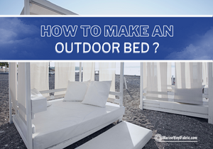 How to make an outdoor bed?