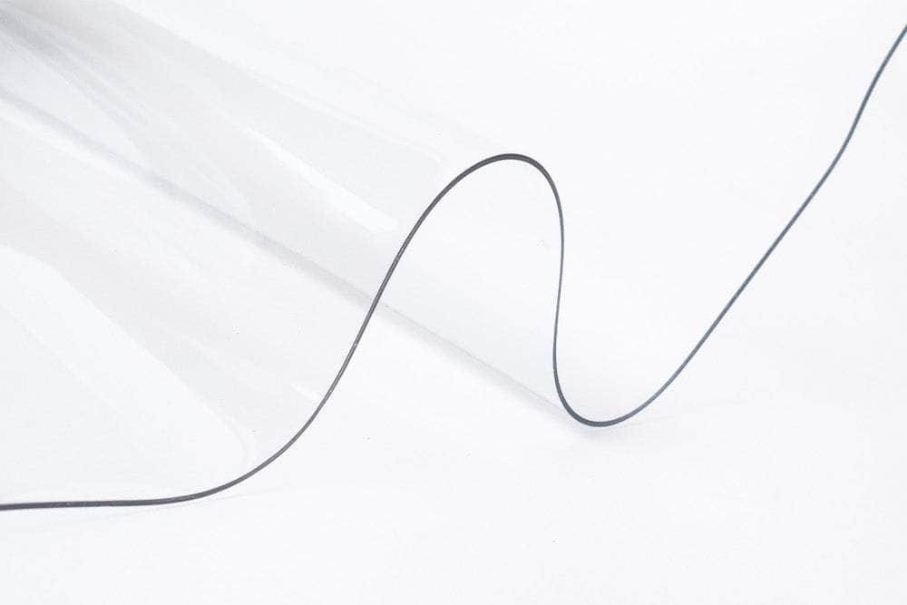 Clear Vinyl Rolls/Sheet: 8, 10, 16, 20, 30, 40, 60, 80 Gauge