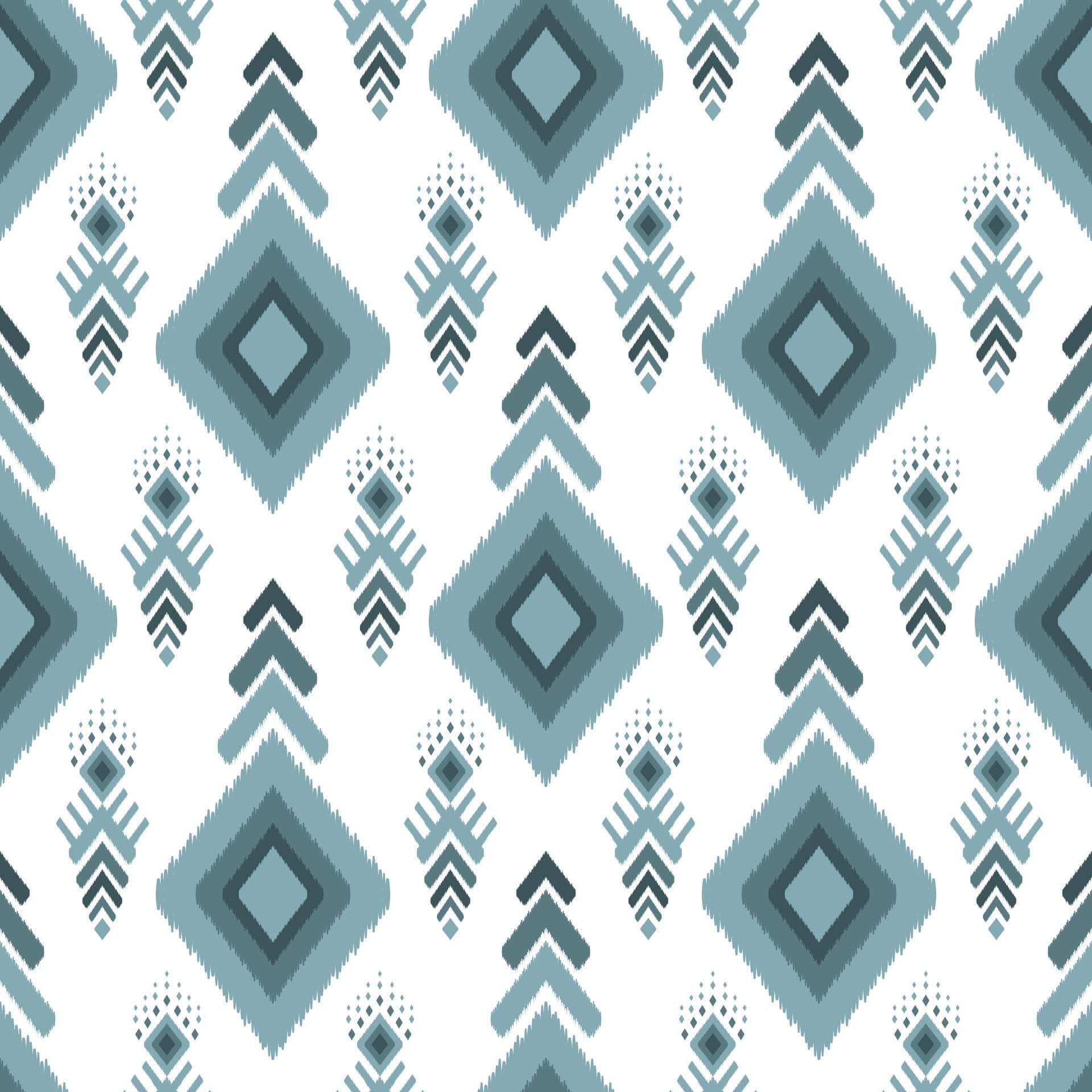 Blue & White Bohemian Vinyl