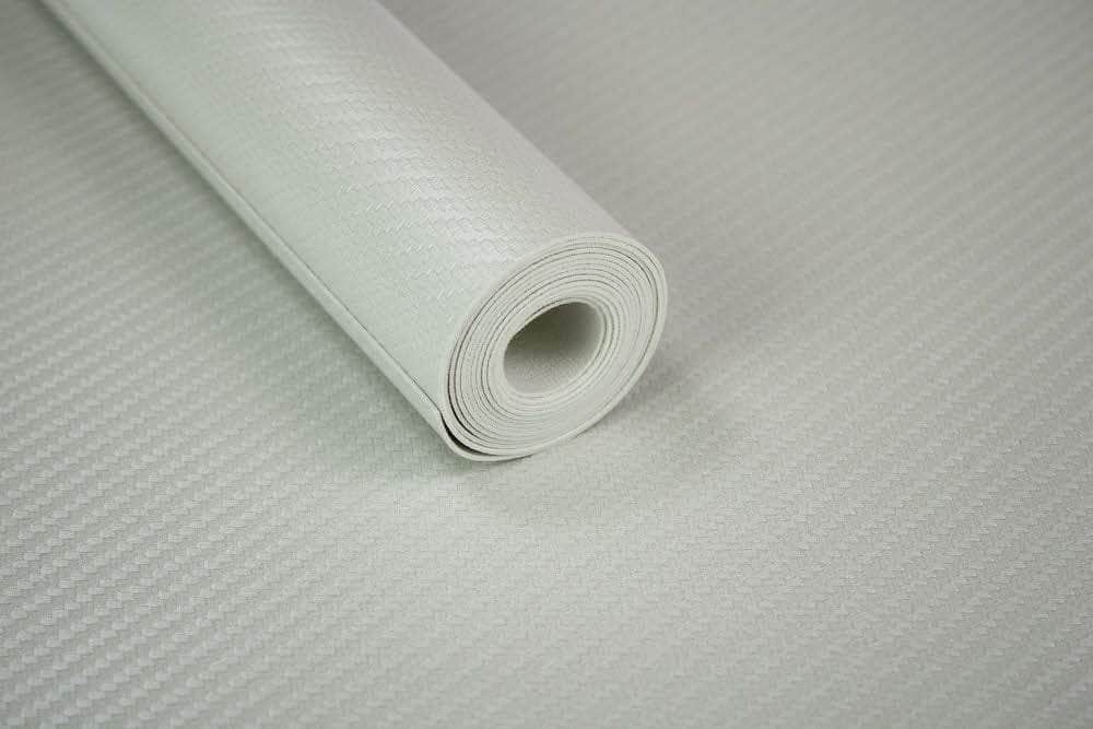 Carbon Fiber Pearl White Roll Vinyl