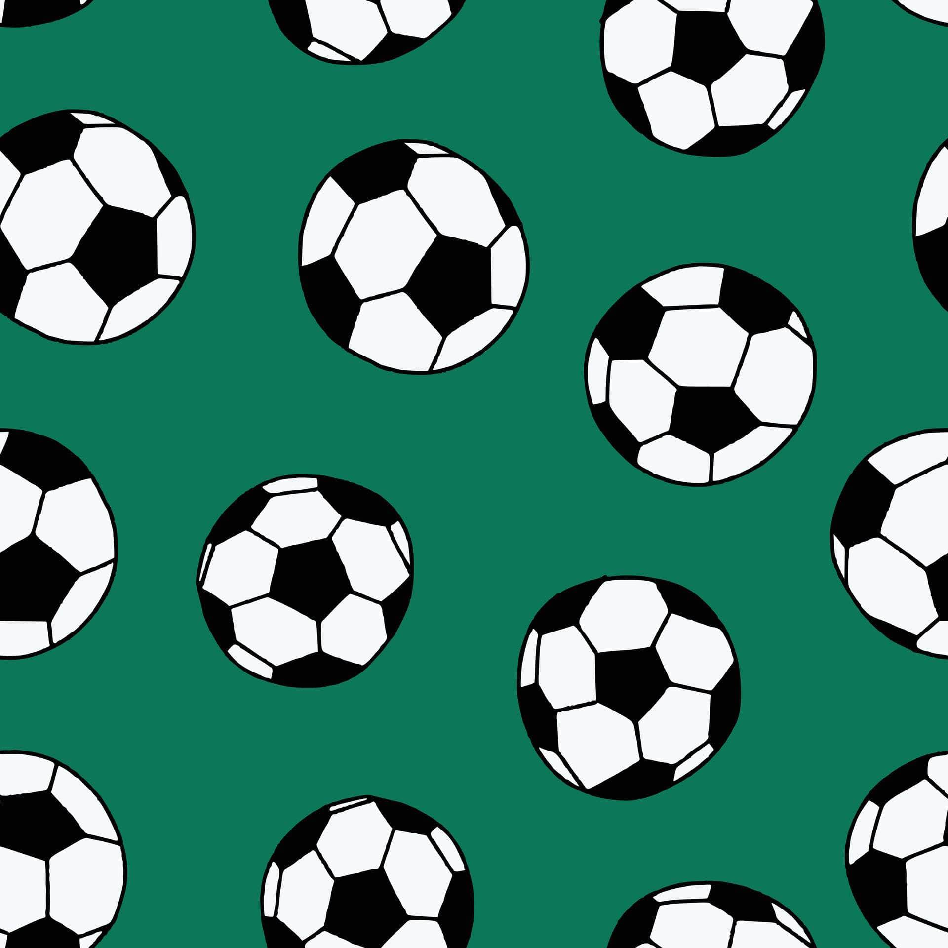 Cartoon Soccer Ball Vinyl