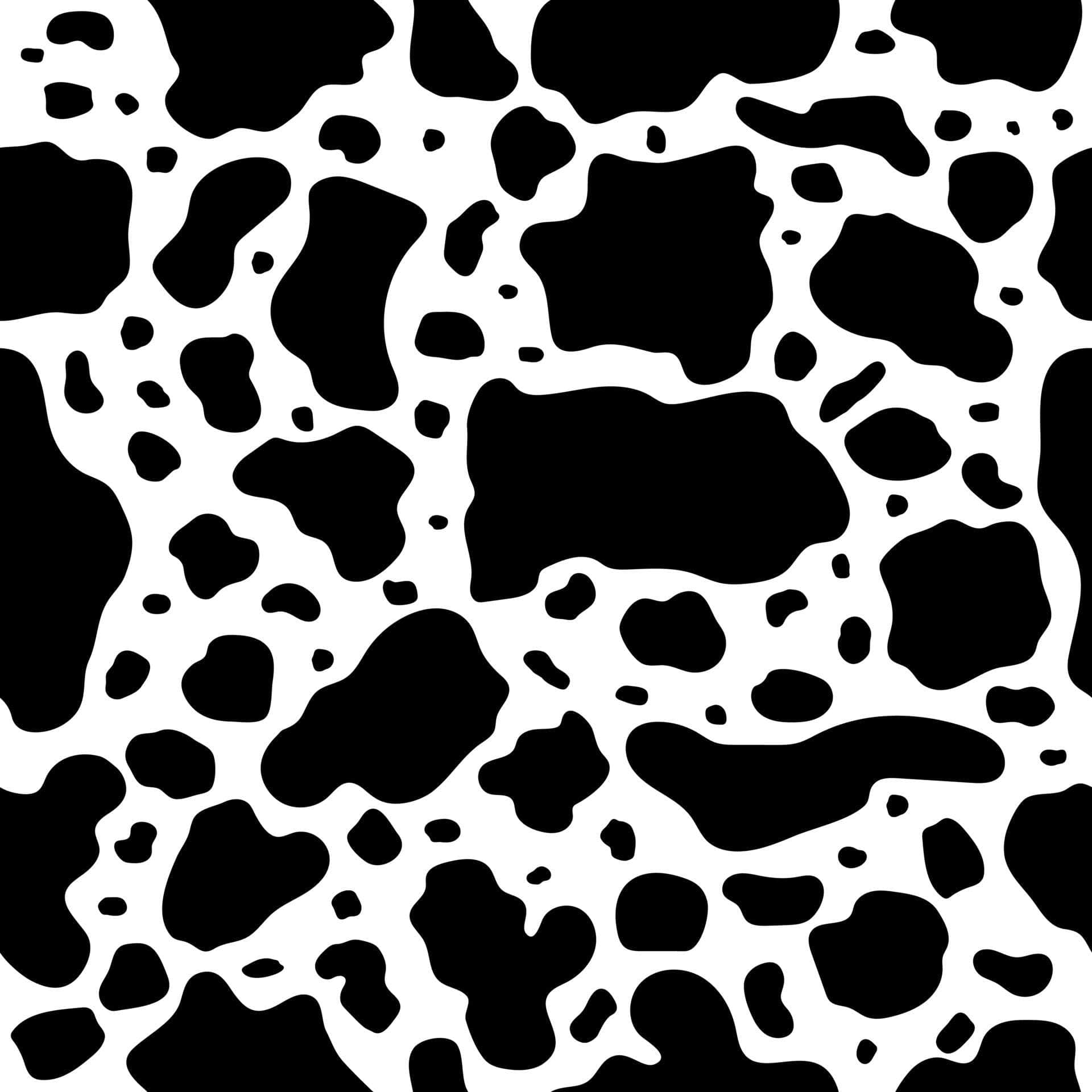 Cow Black & White Vinyl