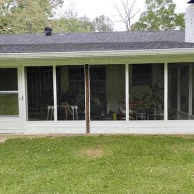Clear Vinyl Porch Enclosure Idea