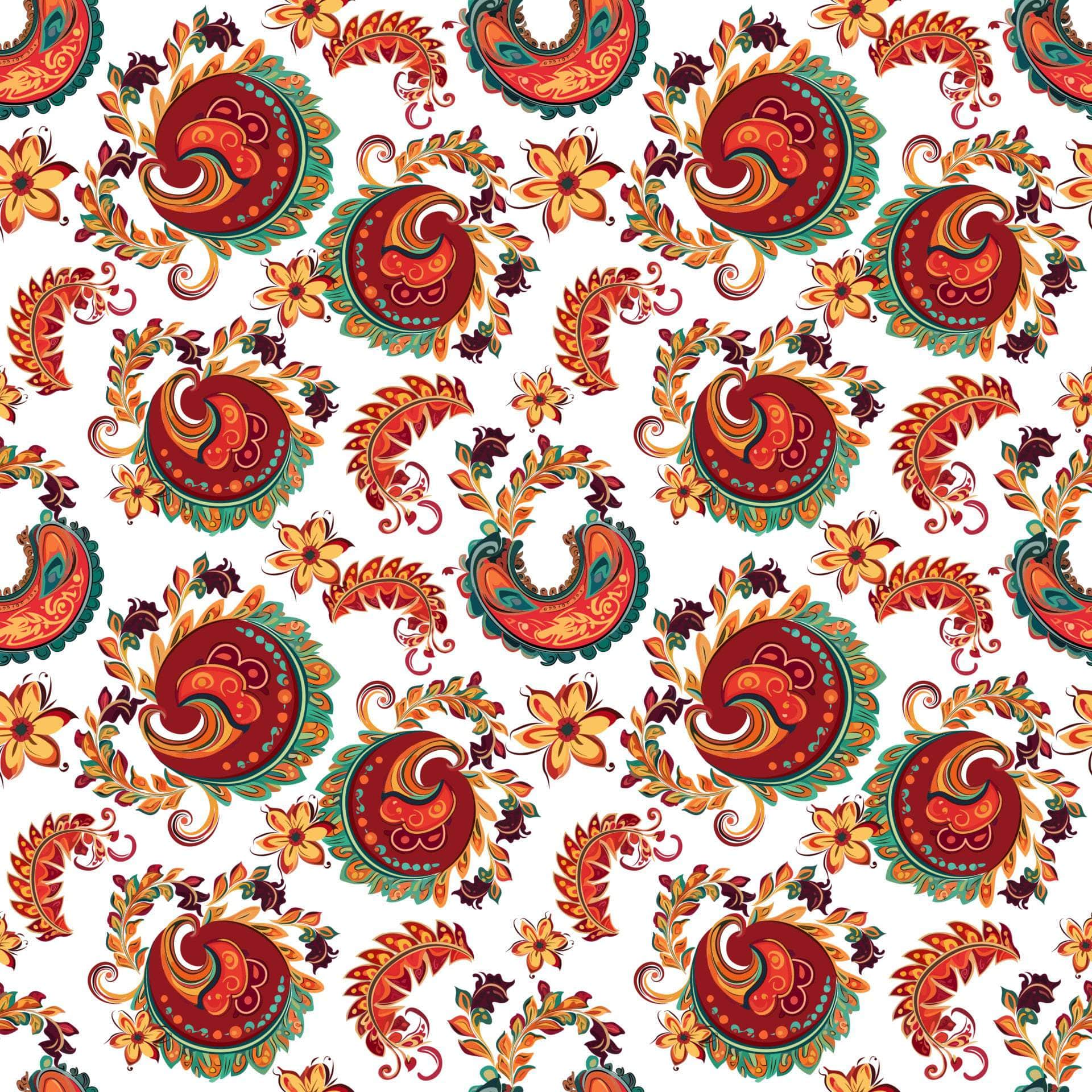 Fall Paisley Vinyl