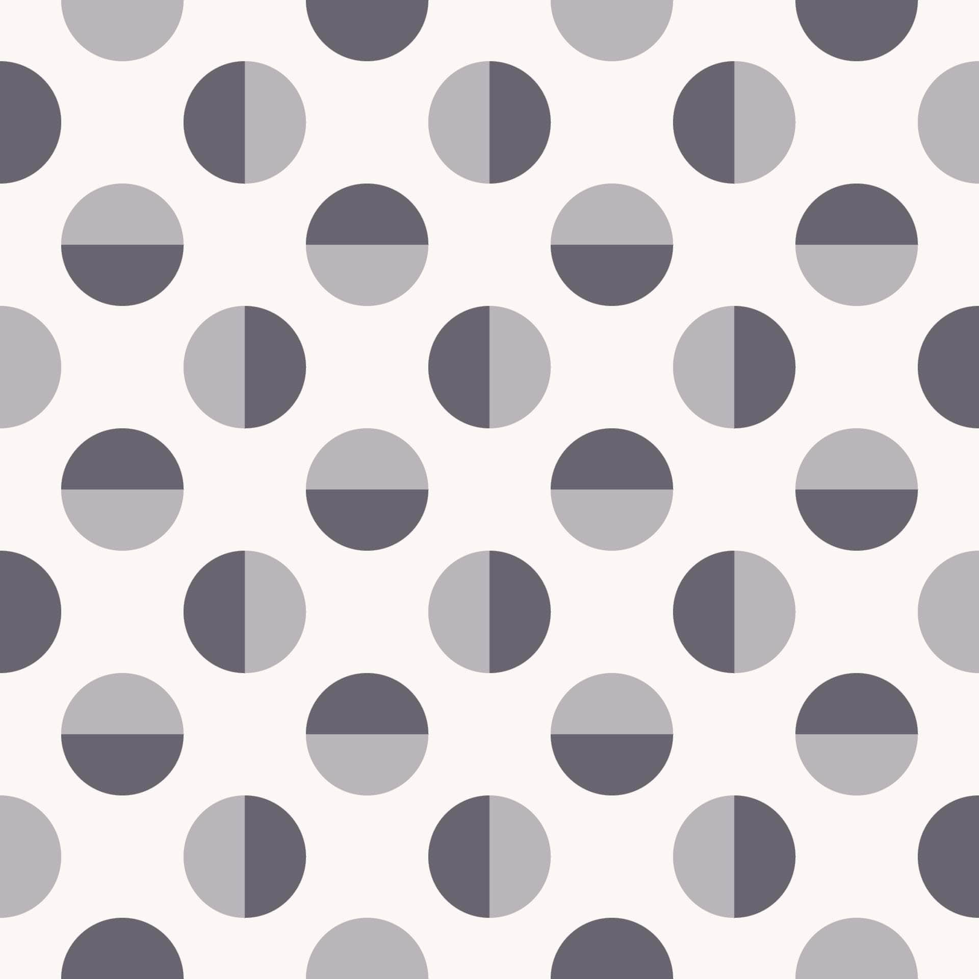 Gray & Black Circles Vinyl