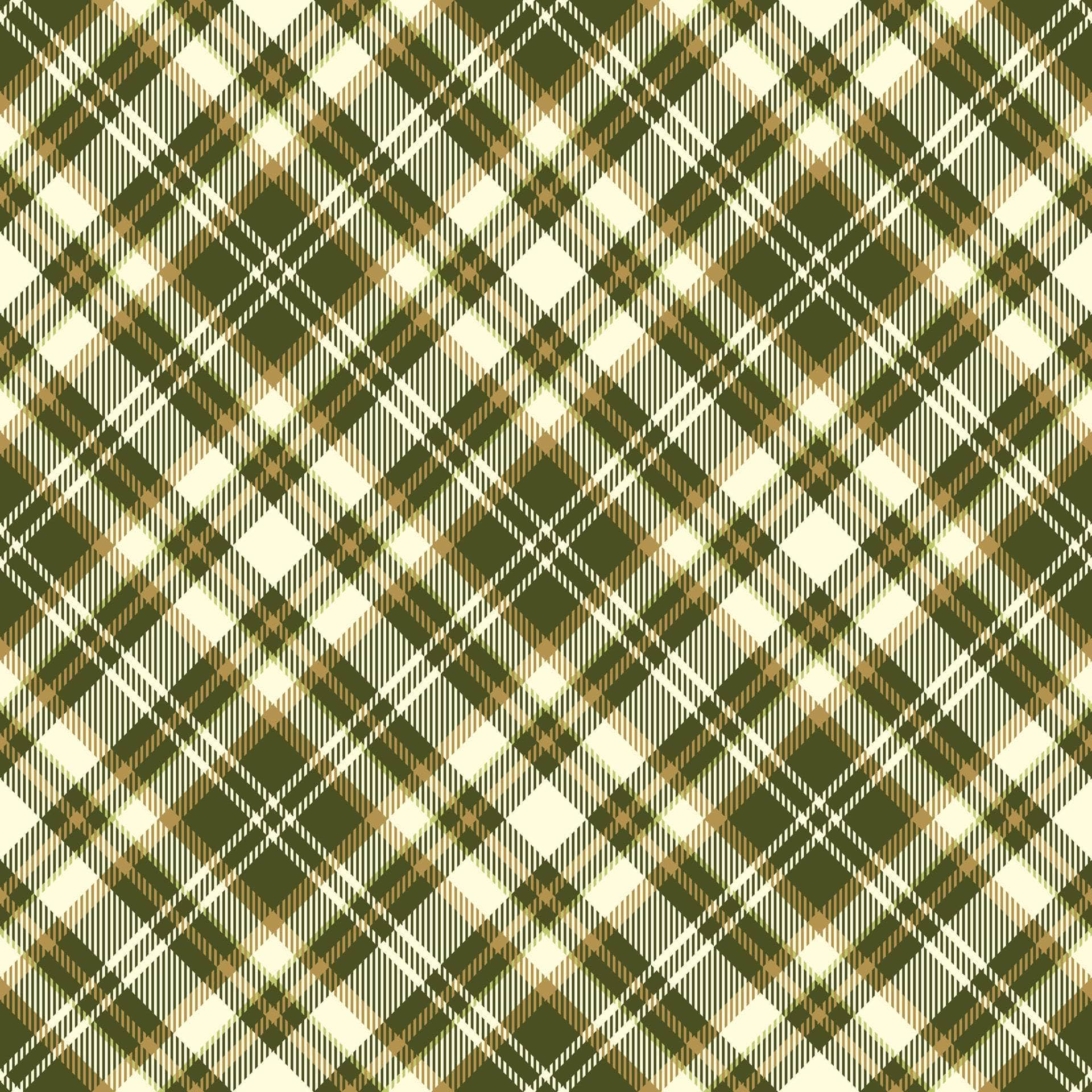 Green Plaid Vinyl