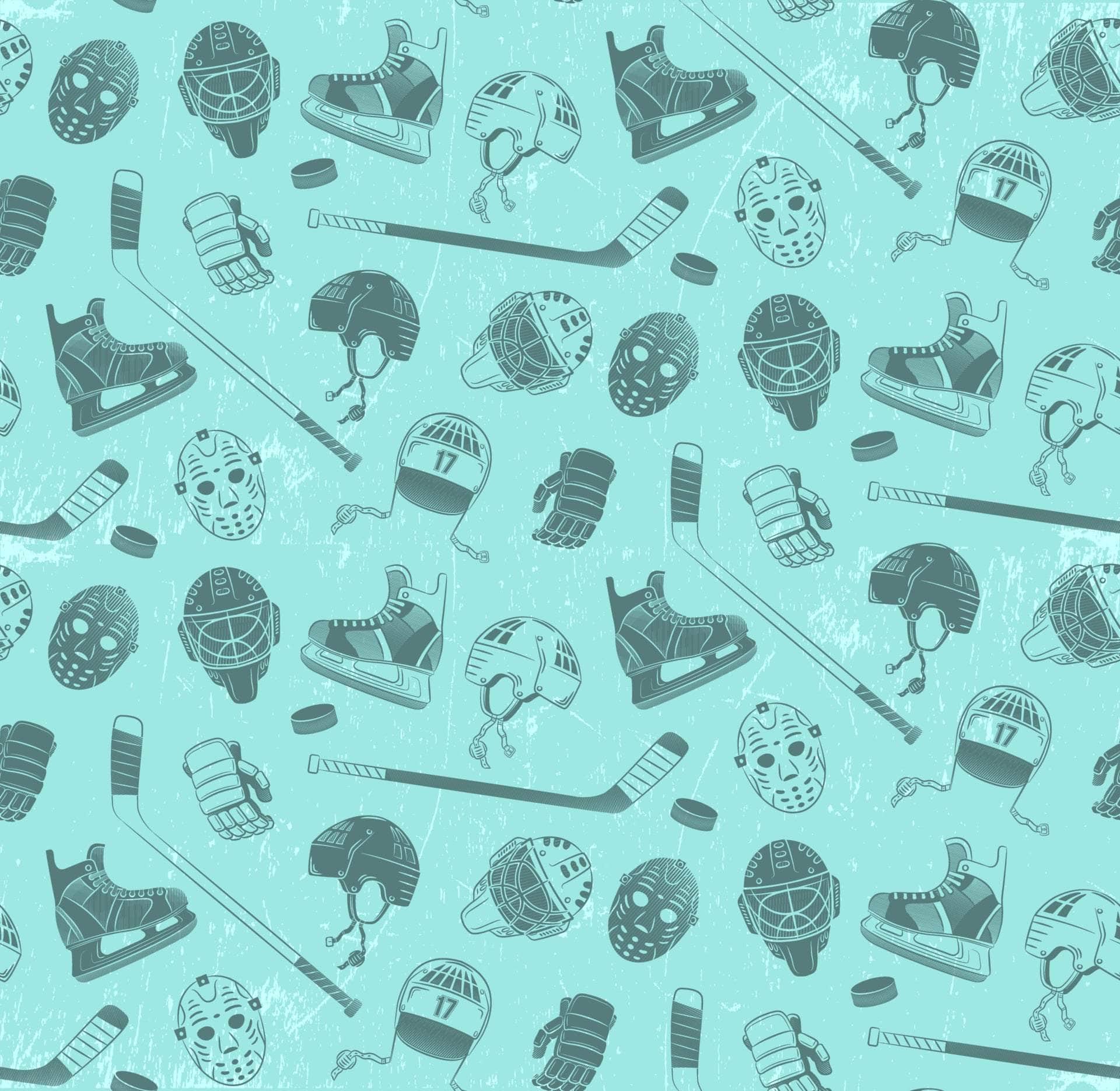 Hockey Equipment Vinyl
