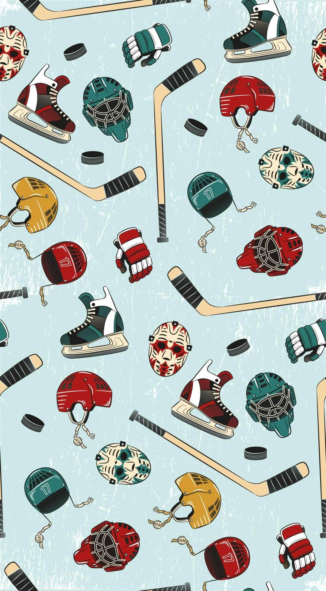Hockey Gear Vinyl