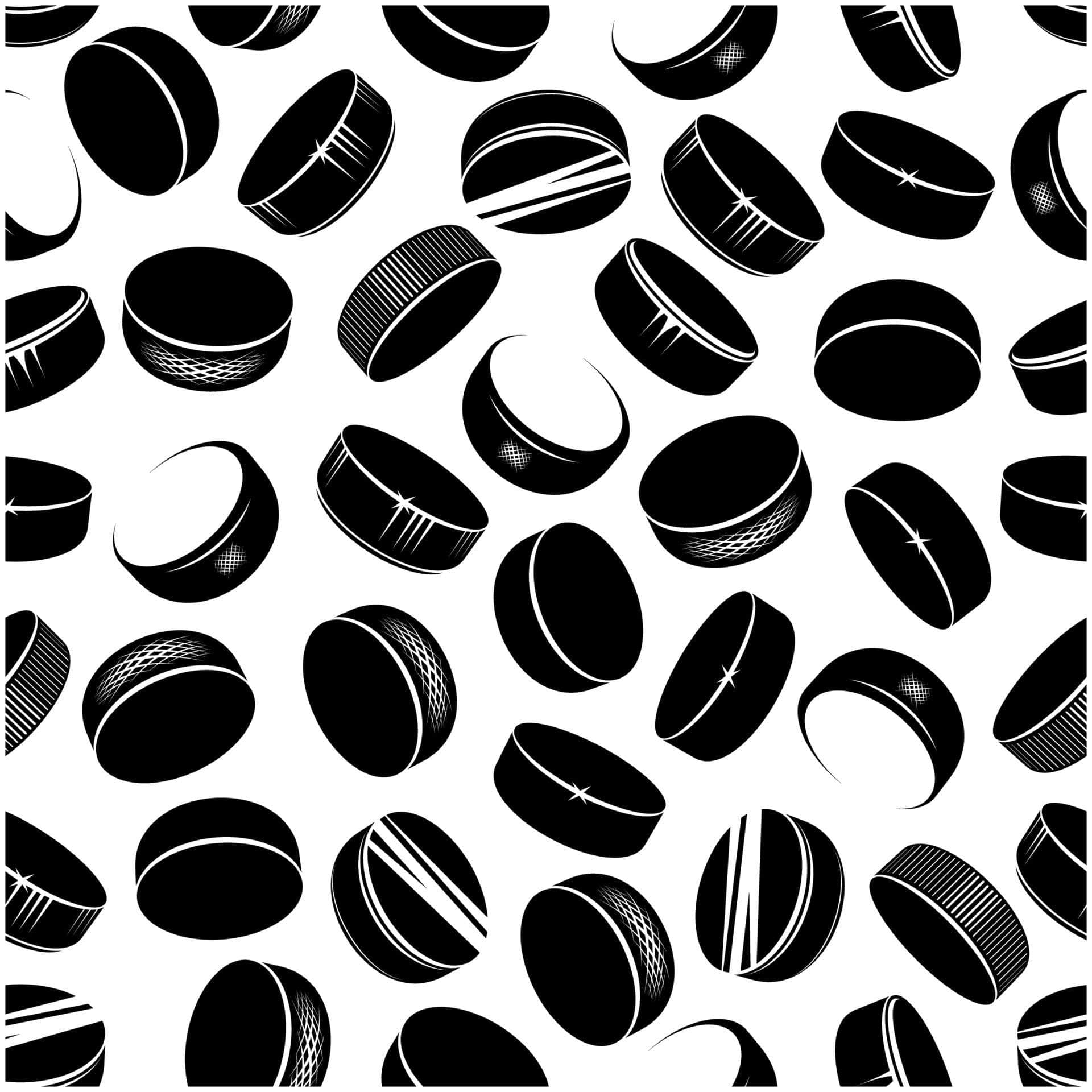 Hockey Pucks Vinyl