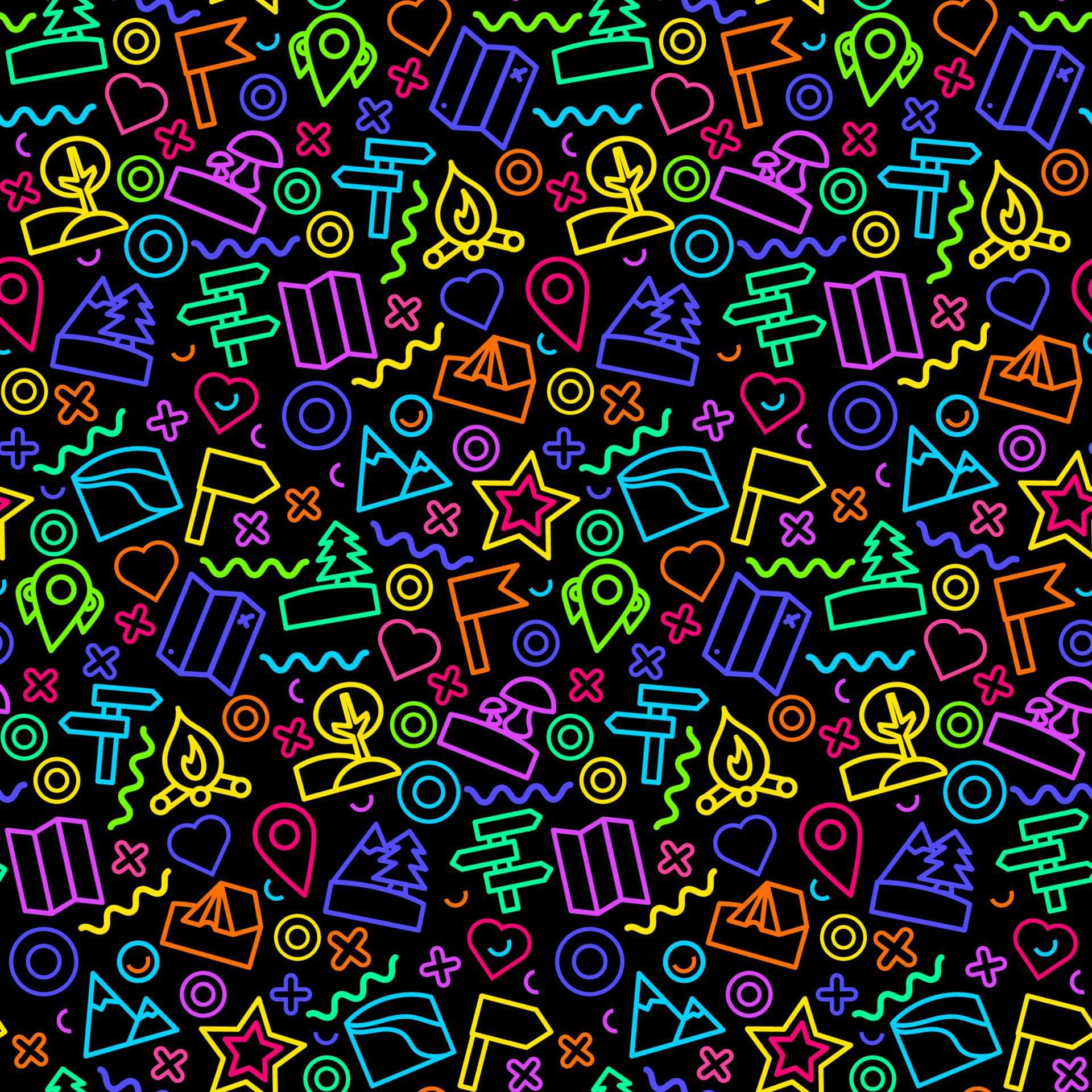 Neon Colors Vinyl