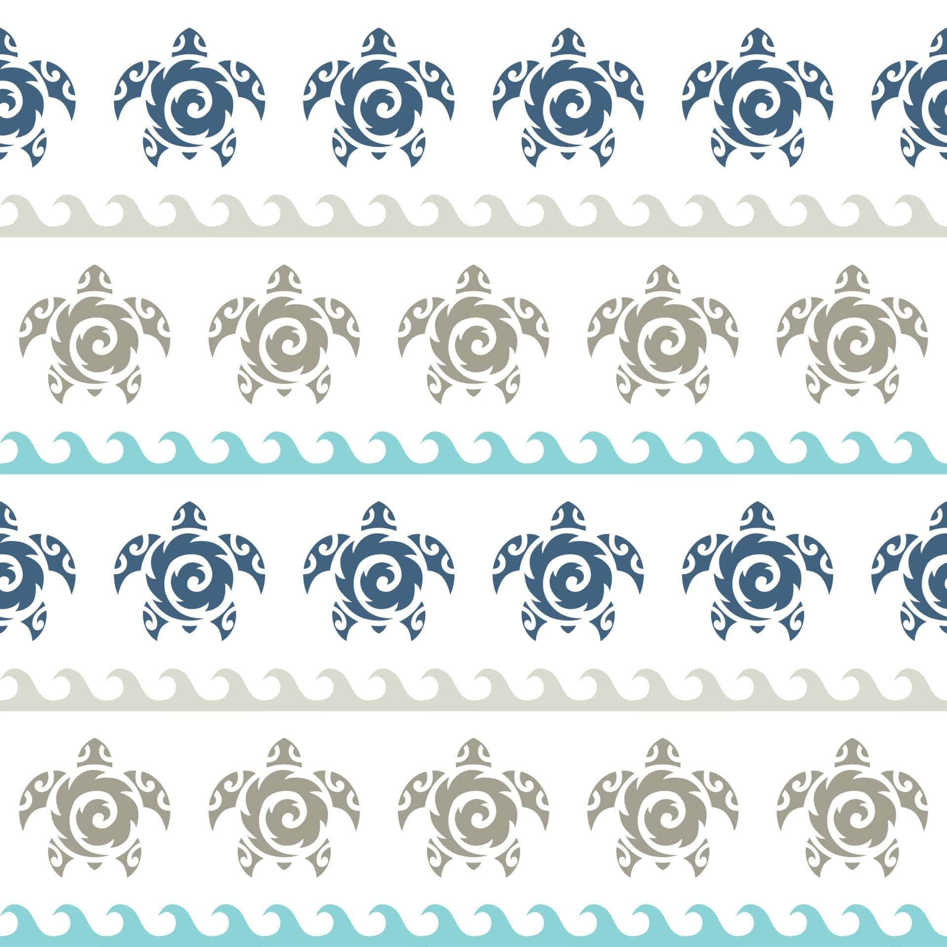Neutral Color Turtle Vinyl