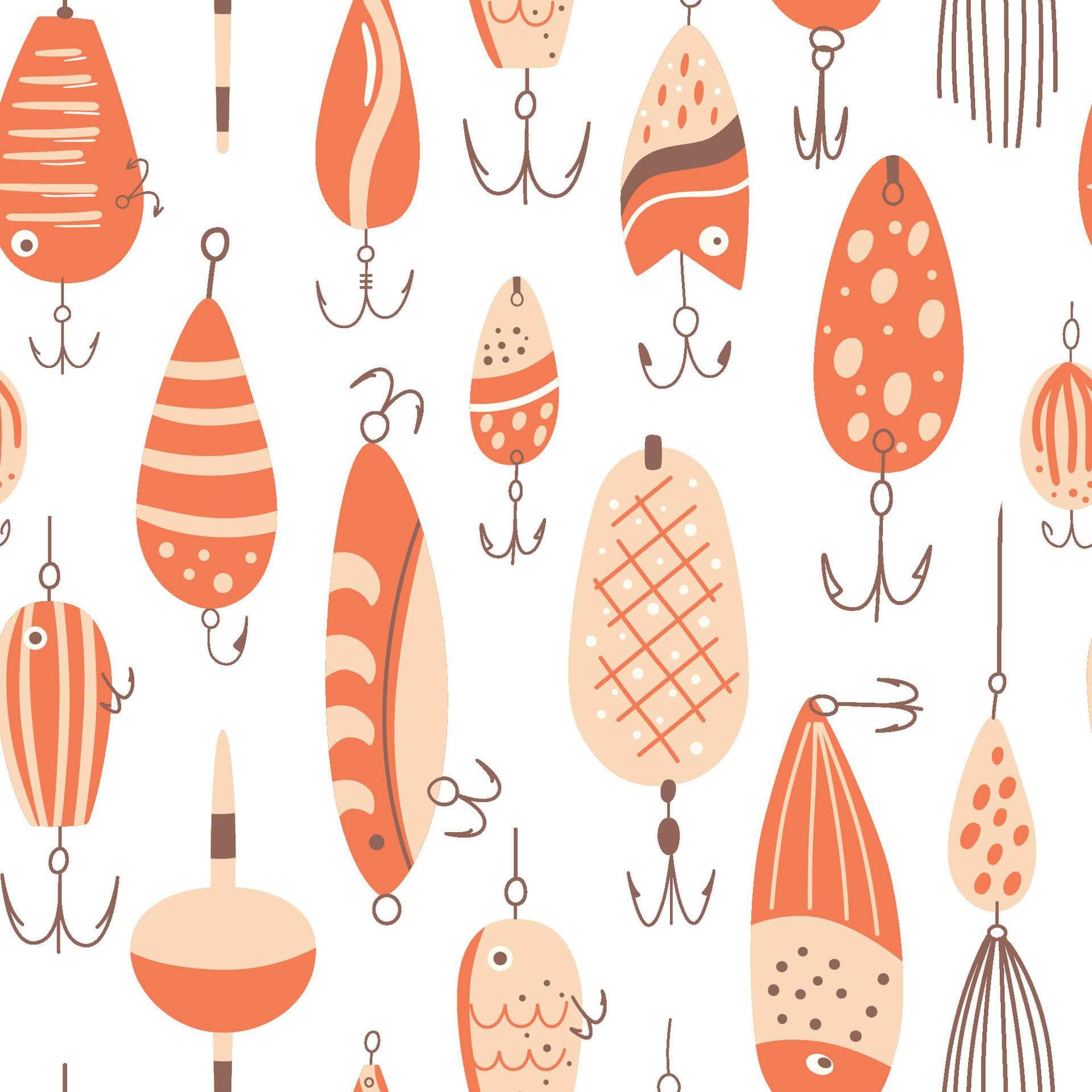 Pink Fishing Hook Vinyl