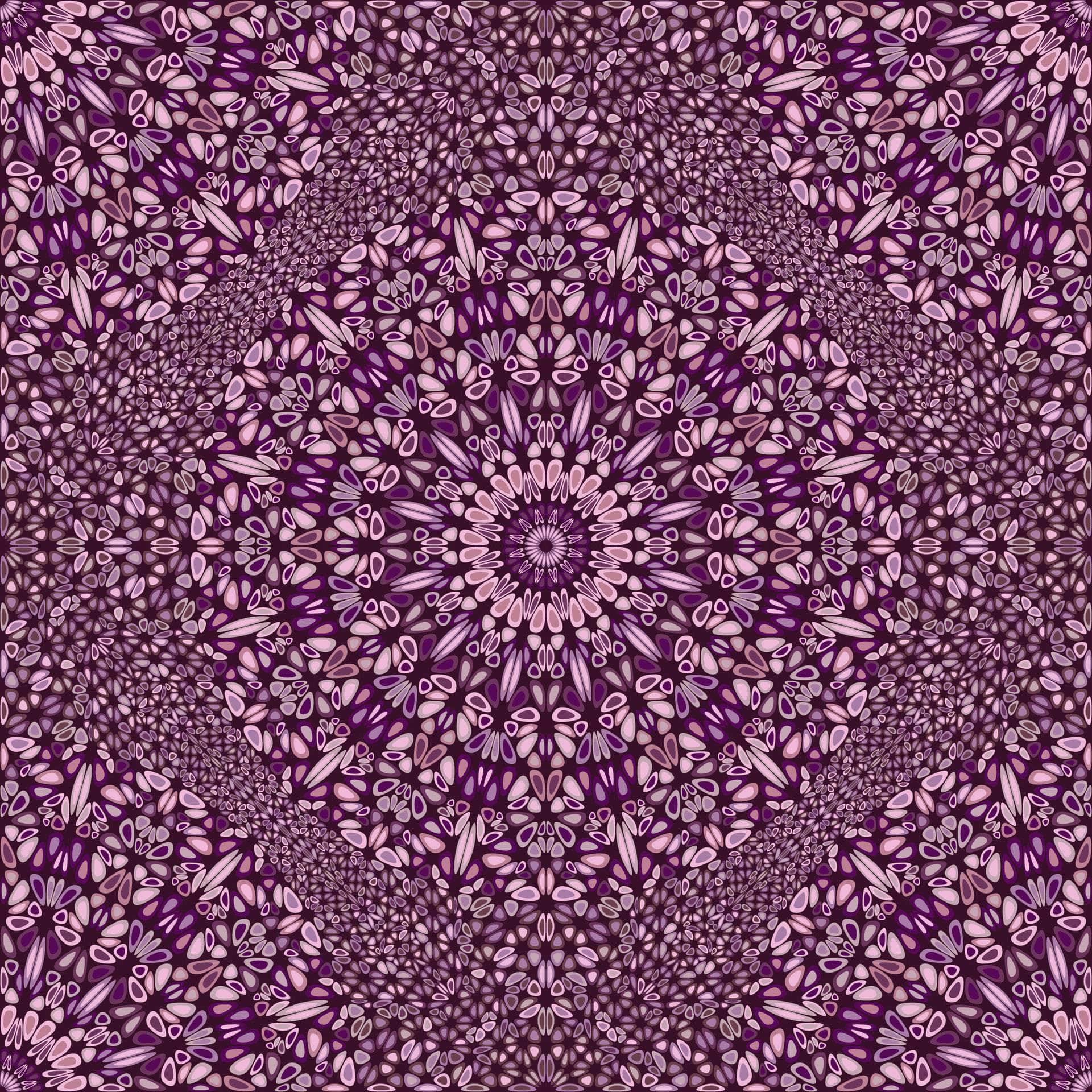 Purple Mandala Vinyl