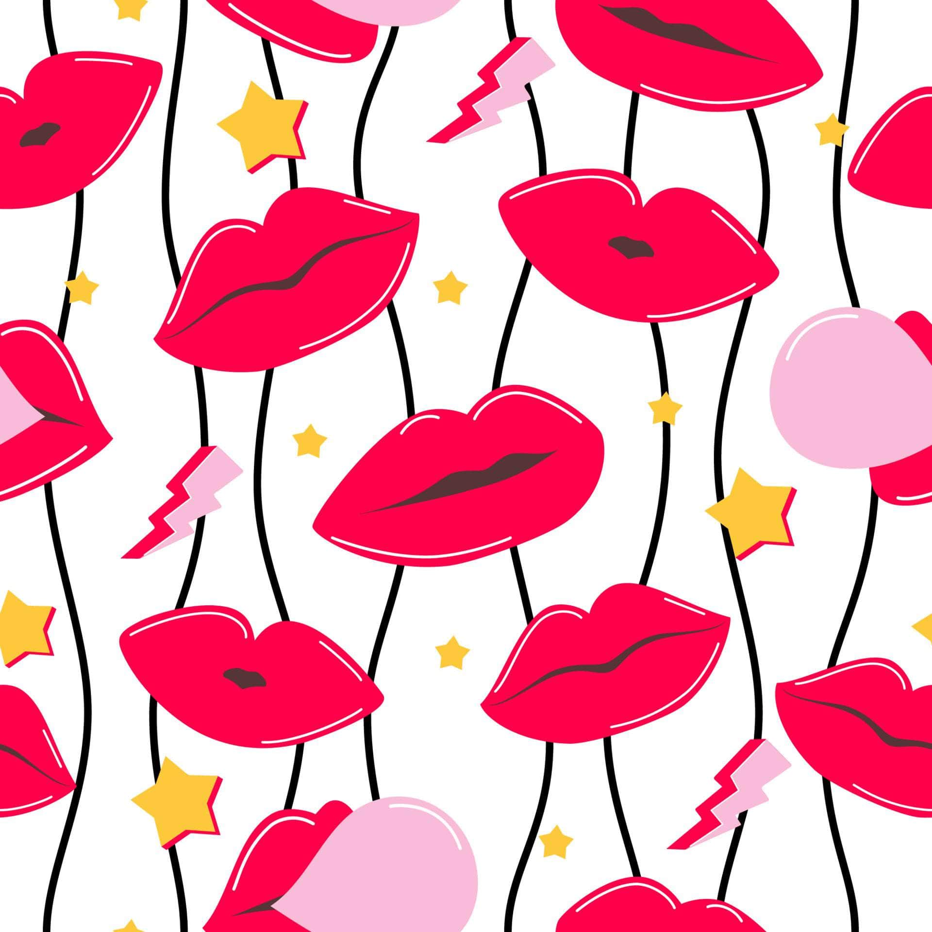 Red Lips Vinyl