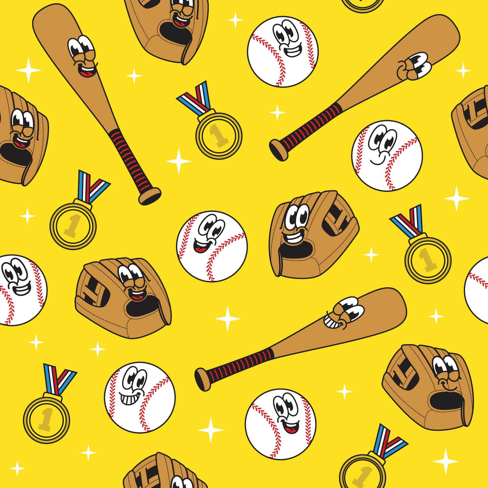 Retro Baseball Vinyl