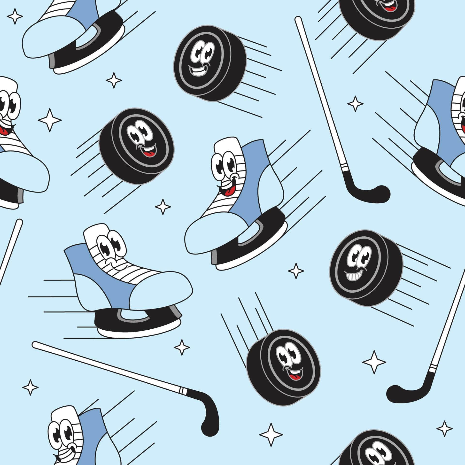 Retro Hockey Vinyl