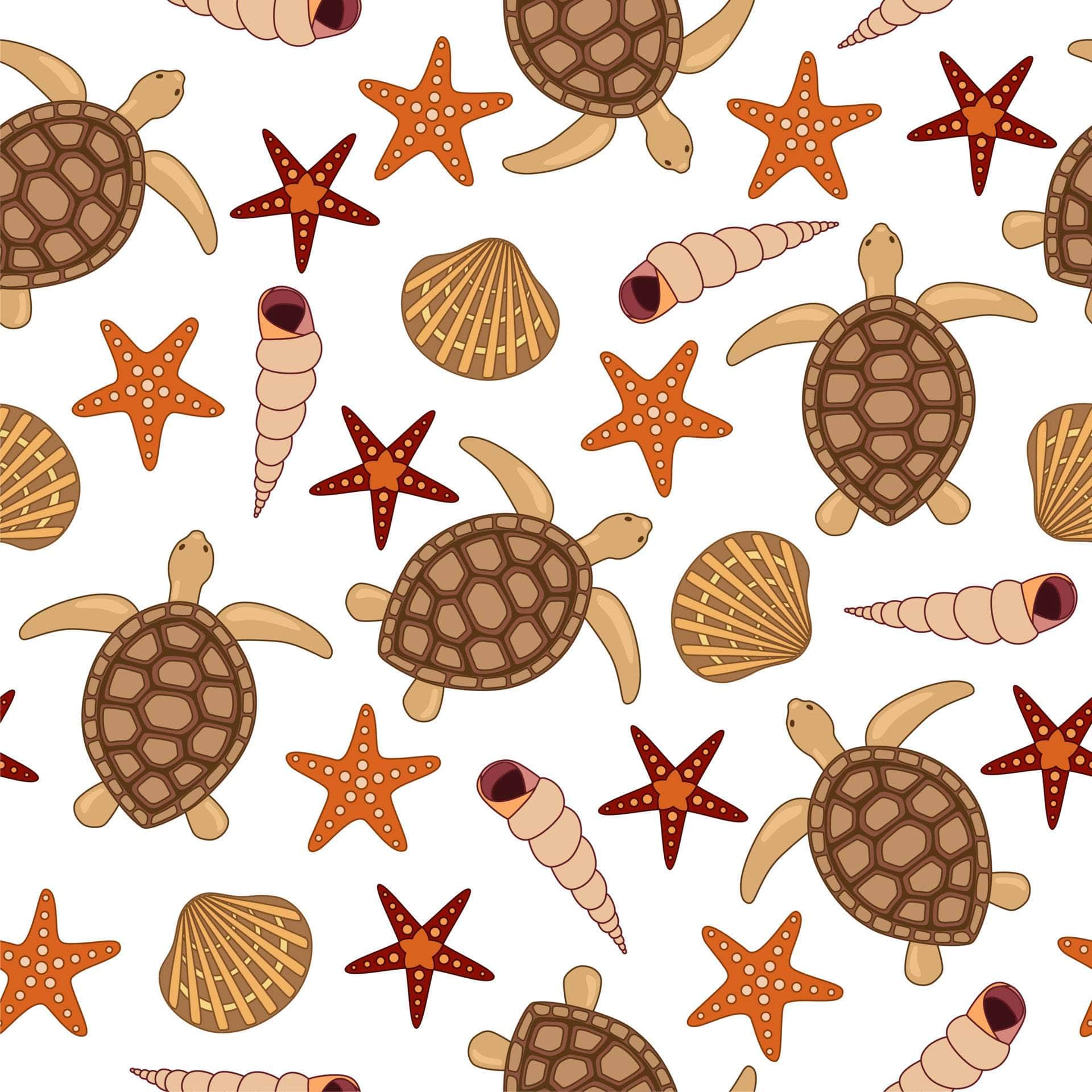 Sea Turtle Shells Vinyl
