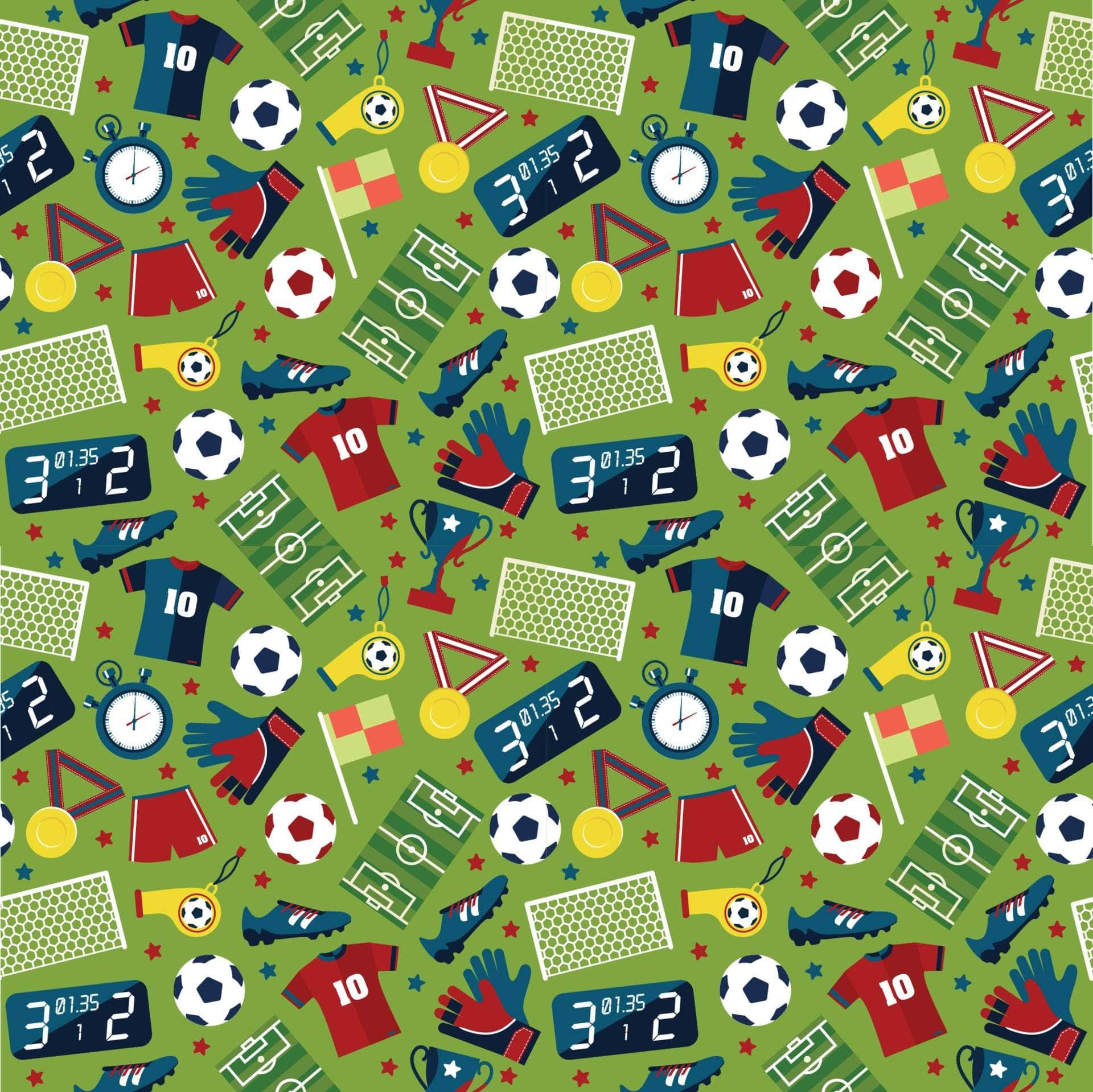 Soccer Equipment Vinyl